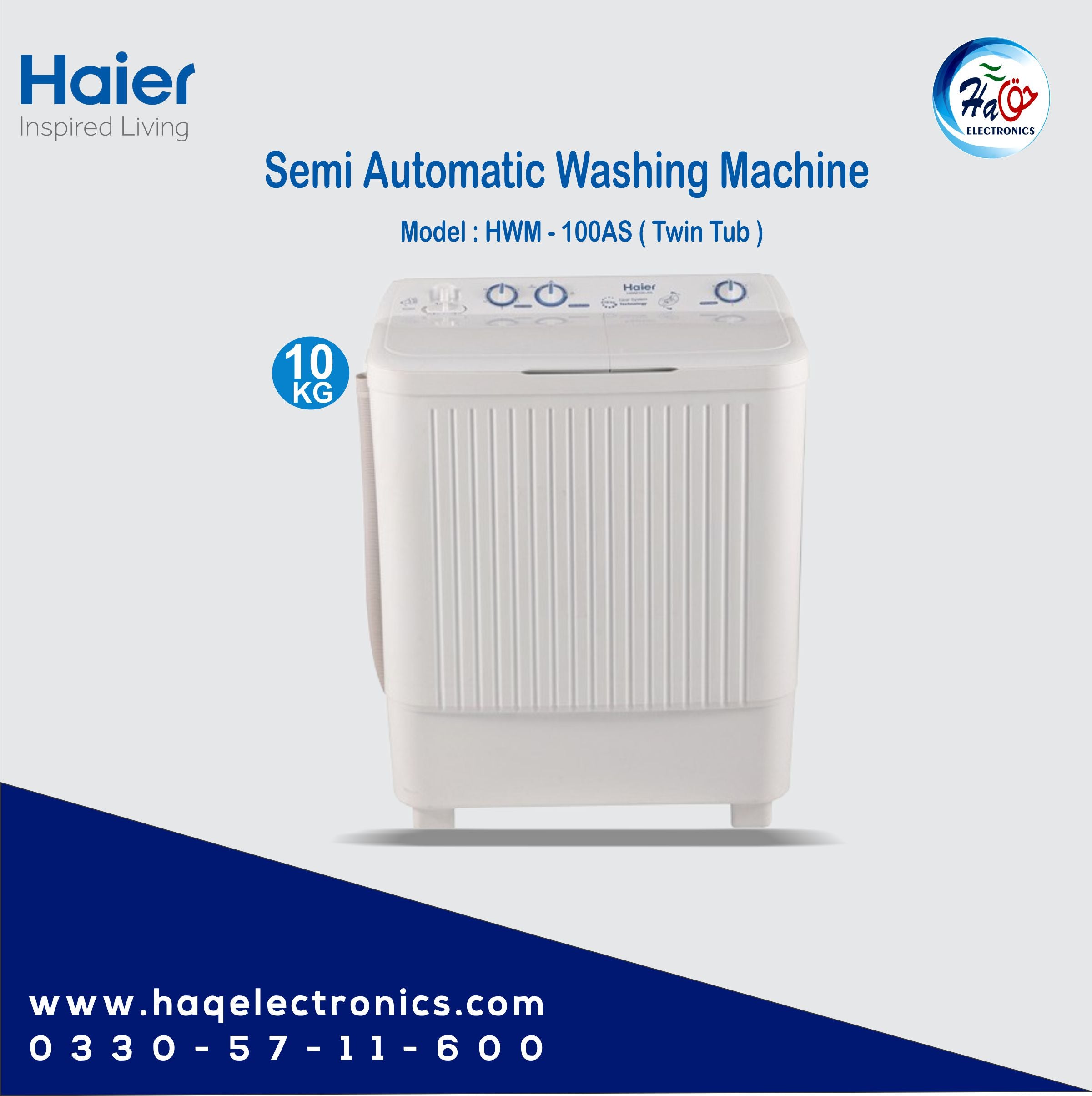 Haier Washing Machine HWM-100AS