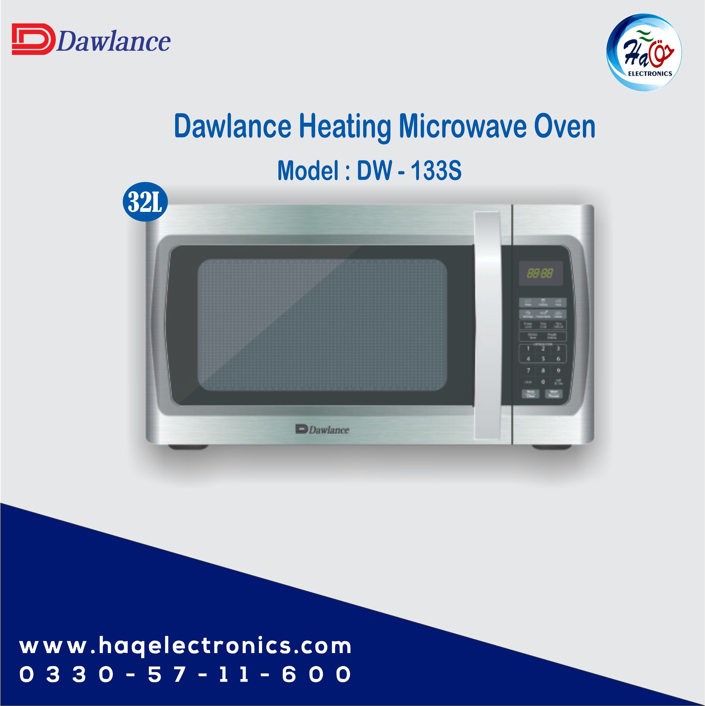 Dawlance Heating Microwave Oven DW-132S