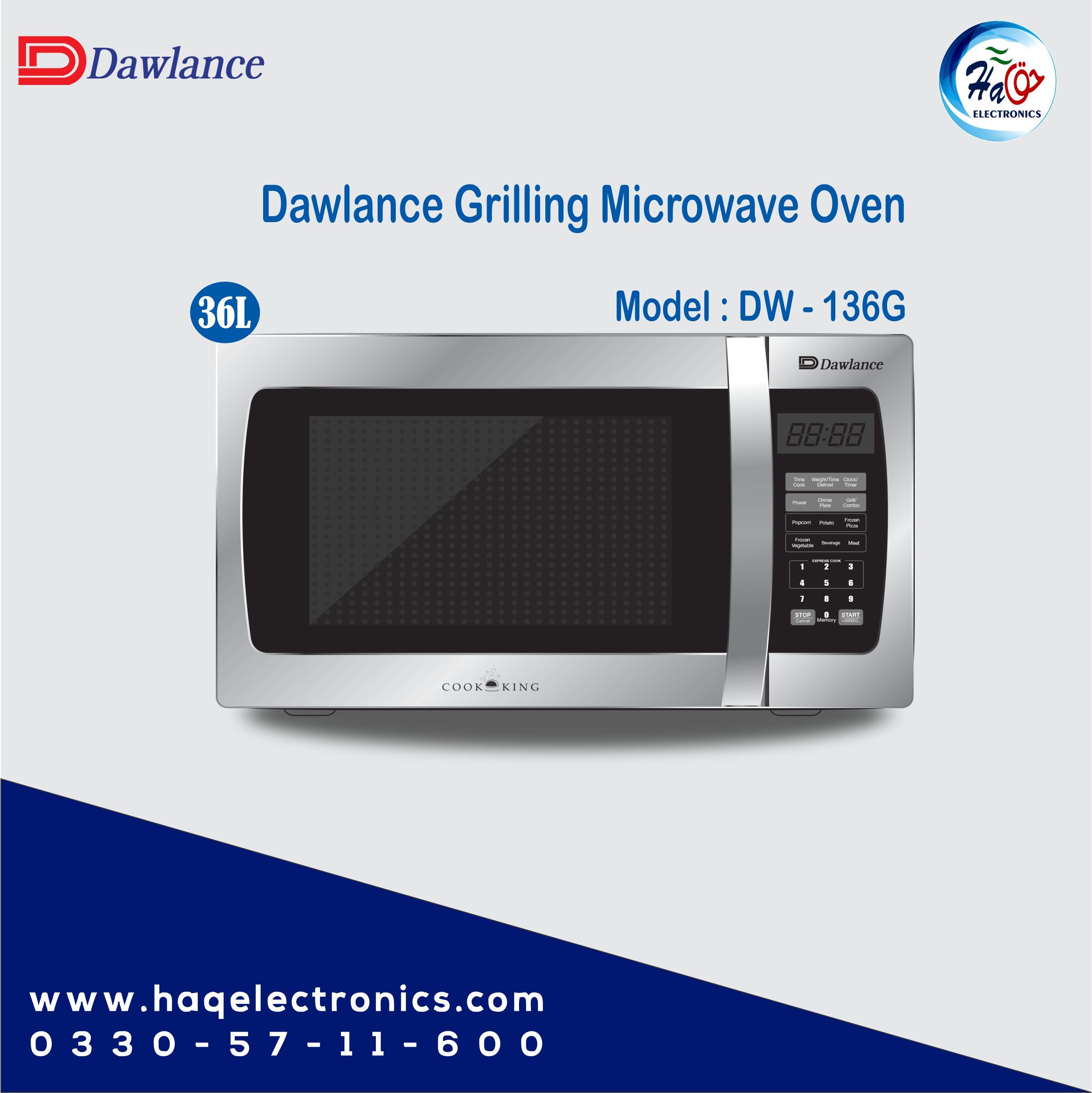 Dawlance Grilling Microwave Oven DW 136 G