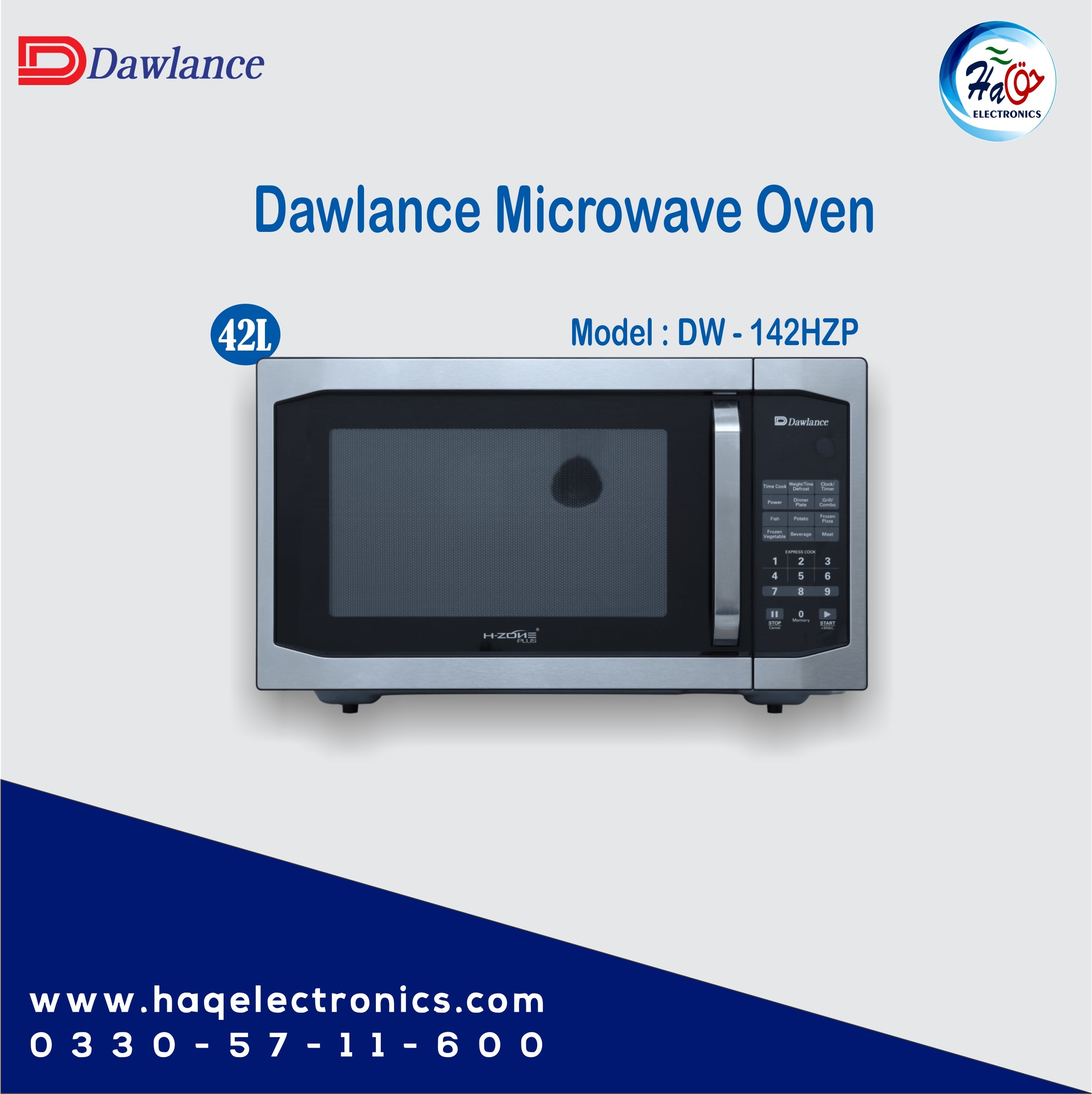 Dawlance Microwave Oven DW-142-HZP