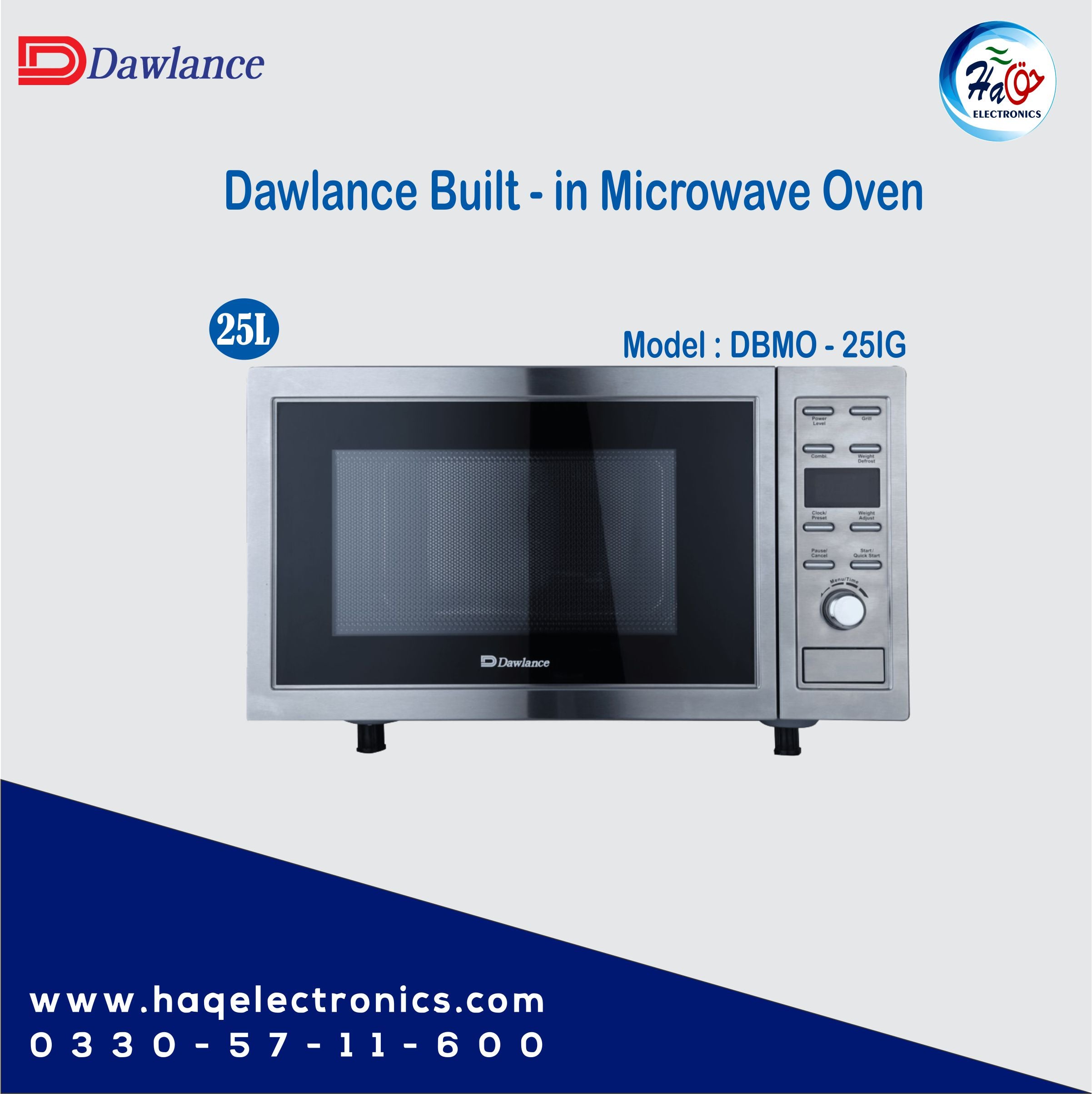 Dawlance Built In Microwave Oven DBMO-25IG