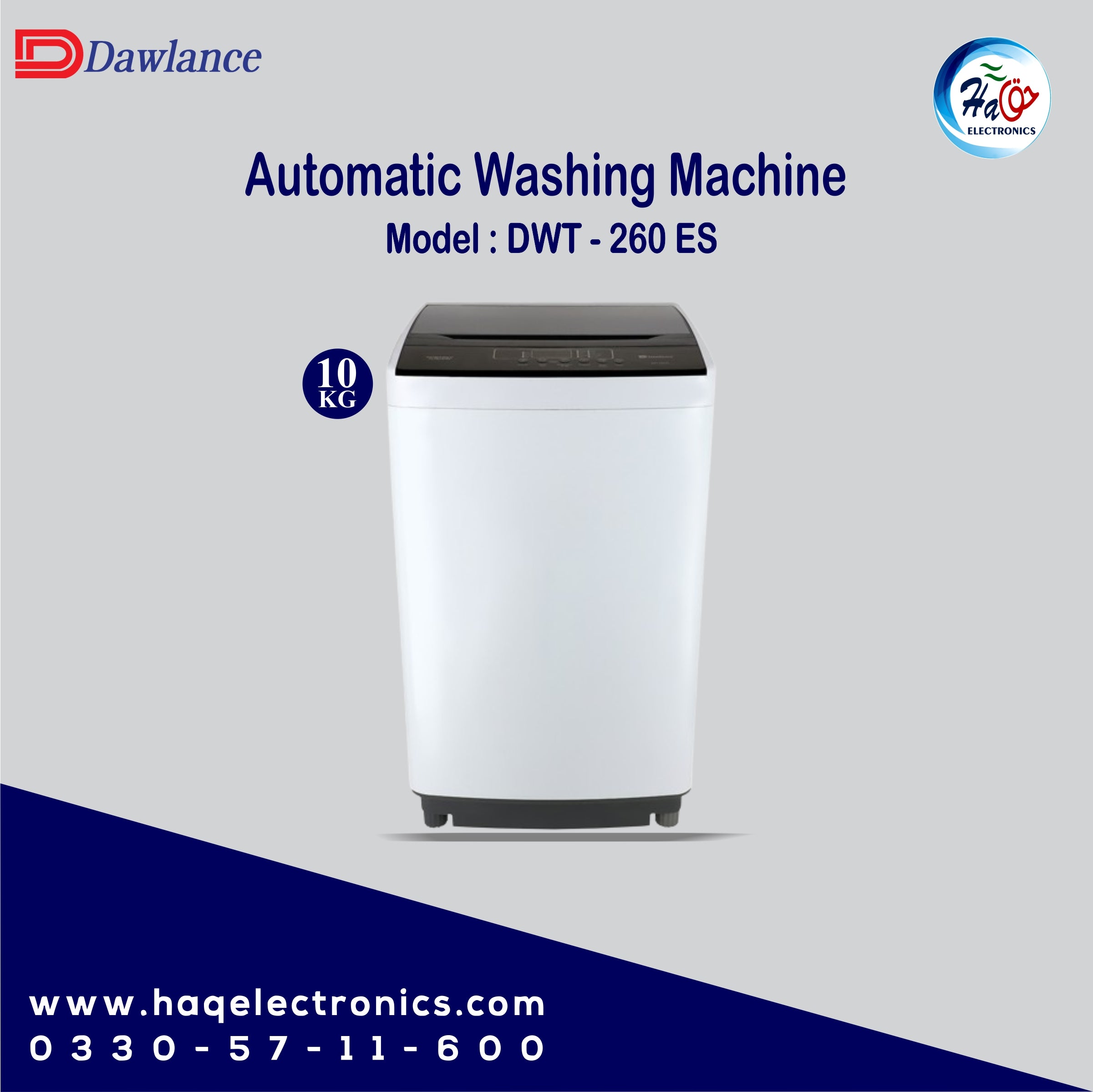 Dawlance DWT 260 ES Automatic Washing Machine