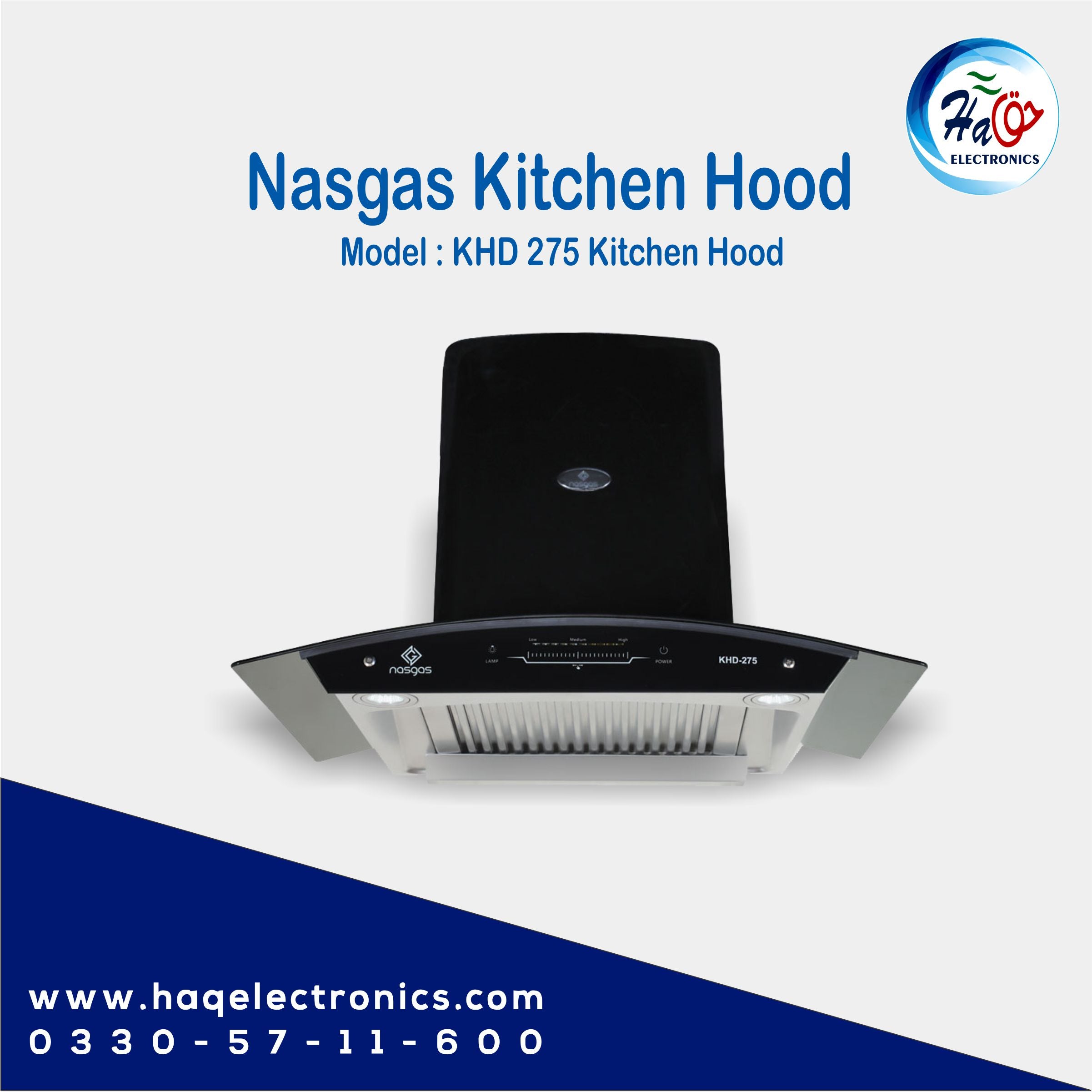 Nasgas Kitchen Hood KHD-275