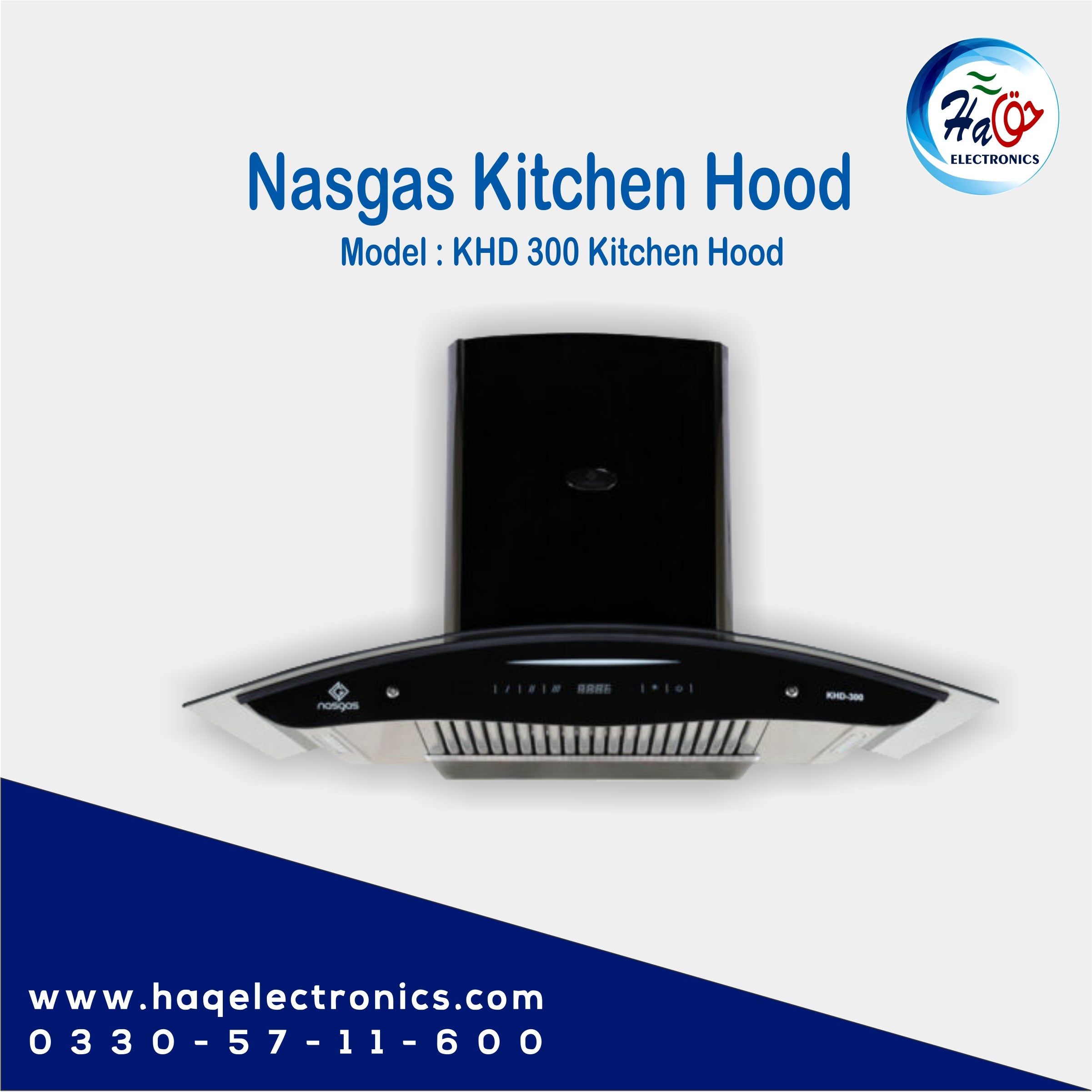Nasgas kitchen hood KHD-300