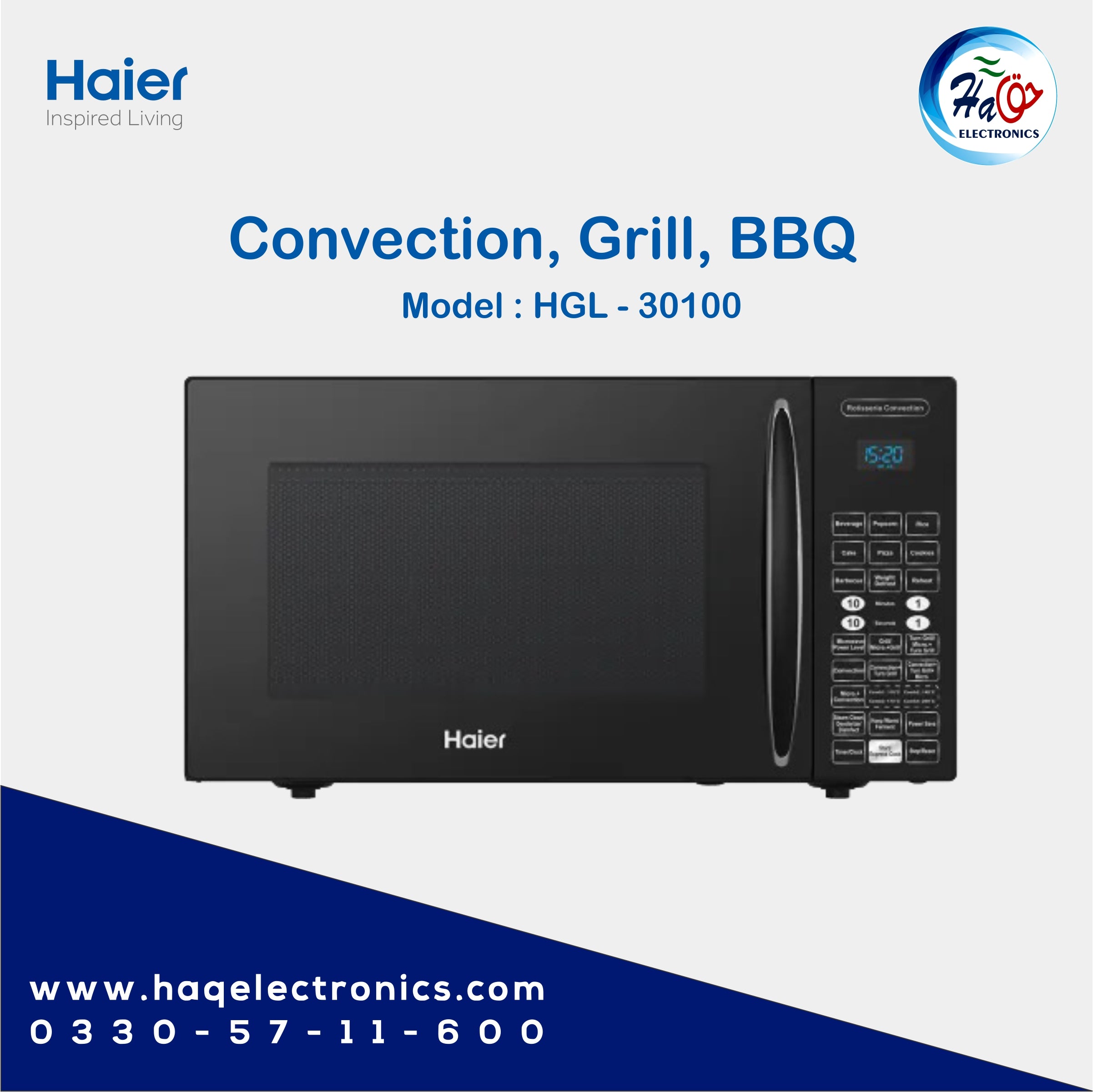 Haier HGL-30100 Convection Microwave Oven