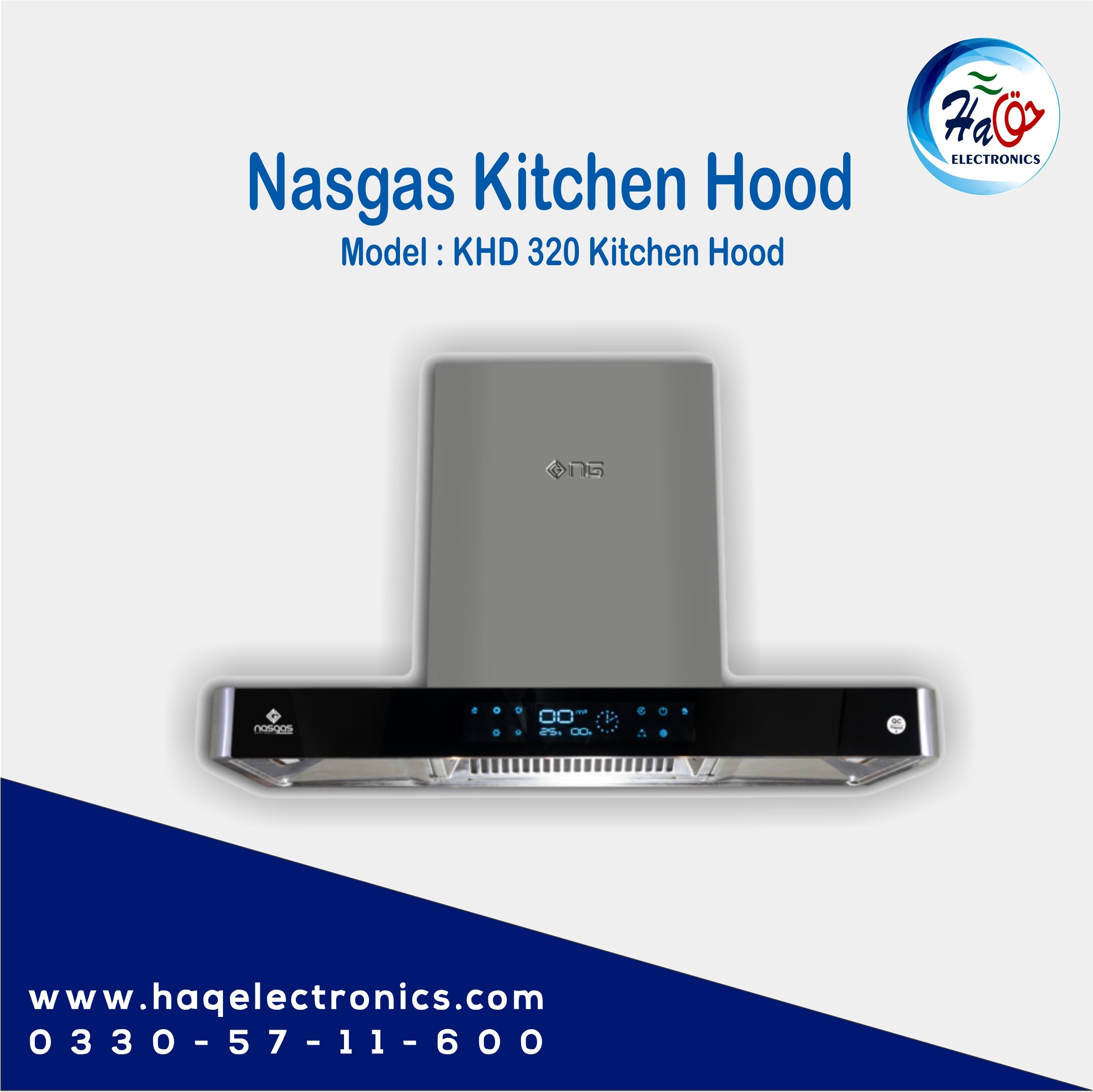 Nasgas Kitchen Hood KHD-320