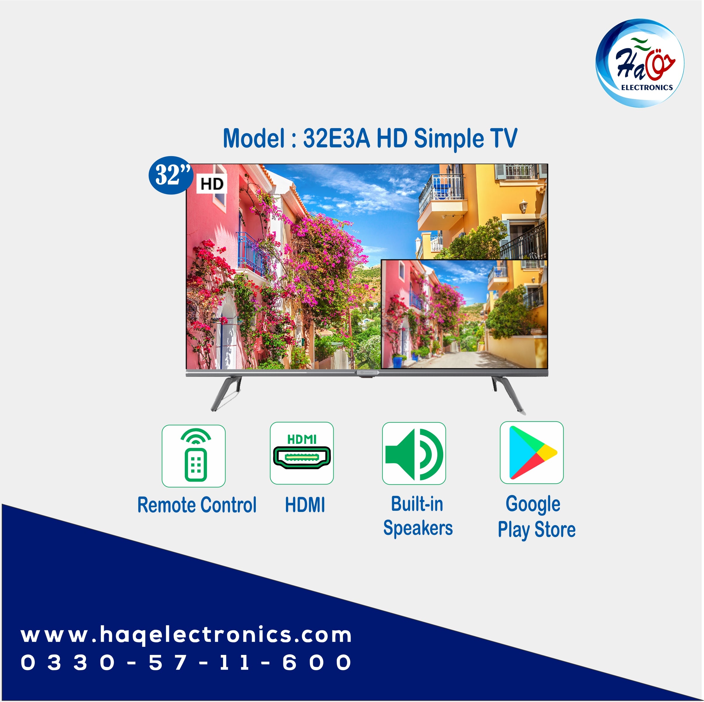 Dawlance led tv 32″ E3A Simple HD