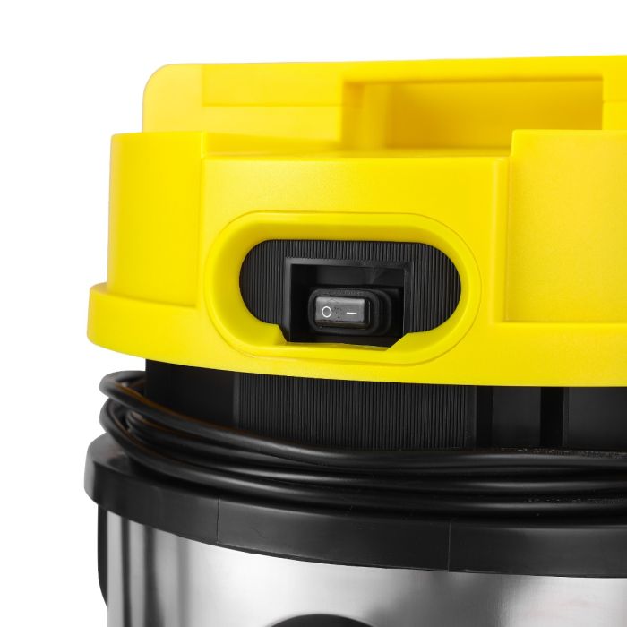 Geepas wet & dry Stainless Steel  Vacuum Cleaner GVC 19011