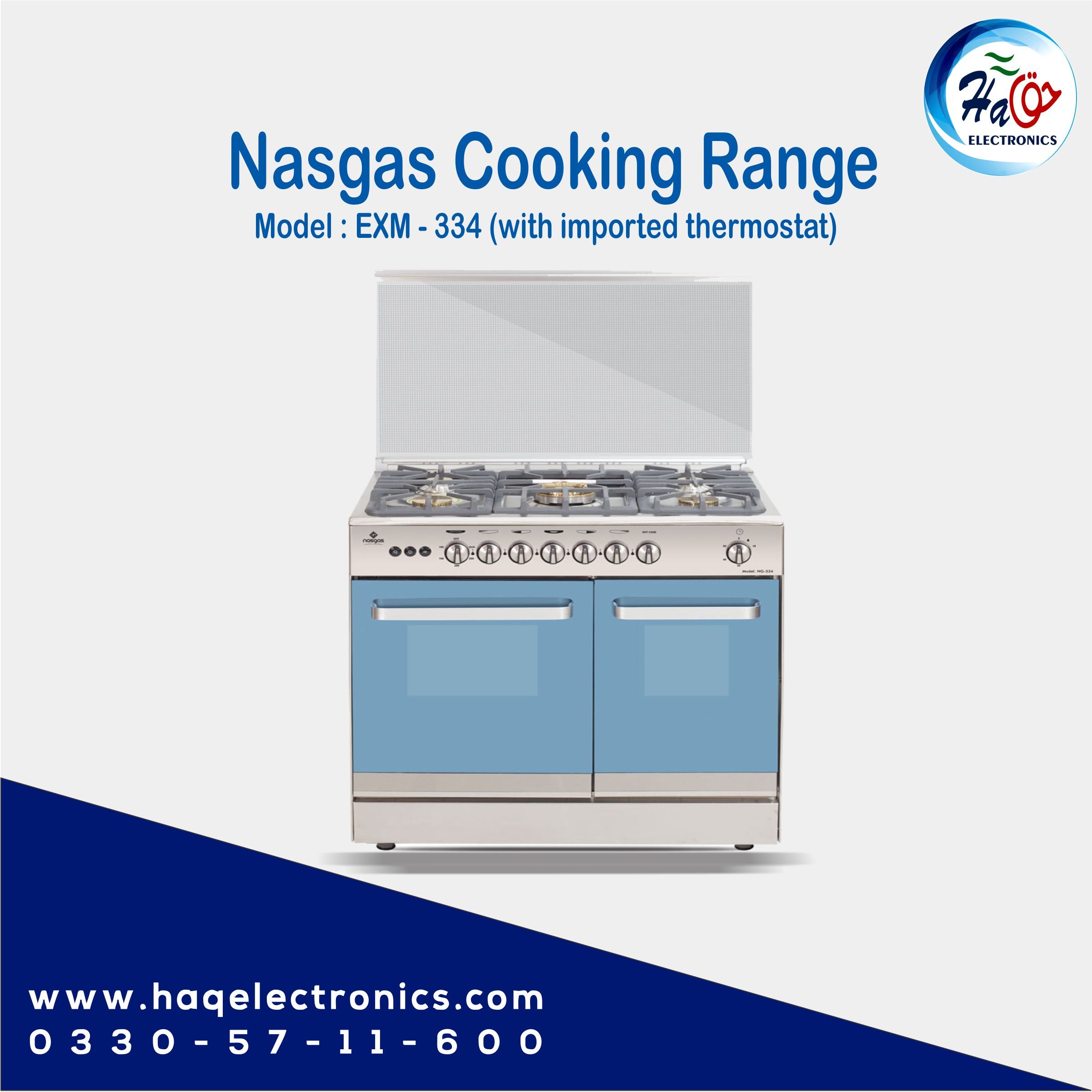 Nasgas cooking range NG-534