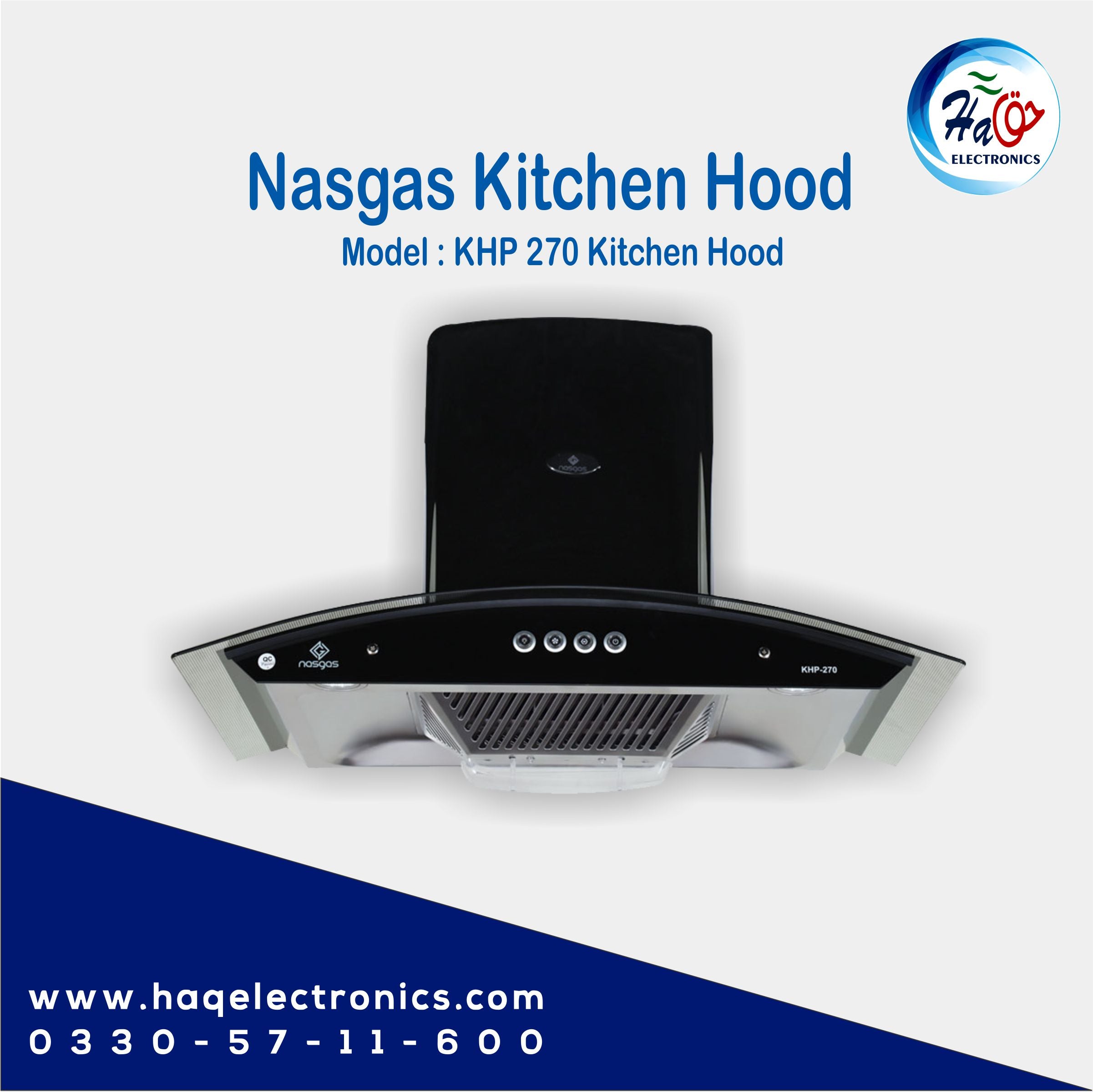 Nasgas kitchen hood KHP-270