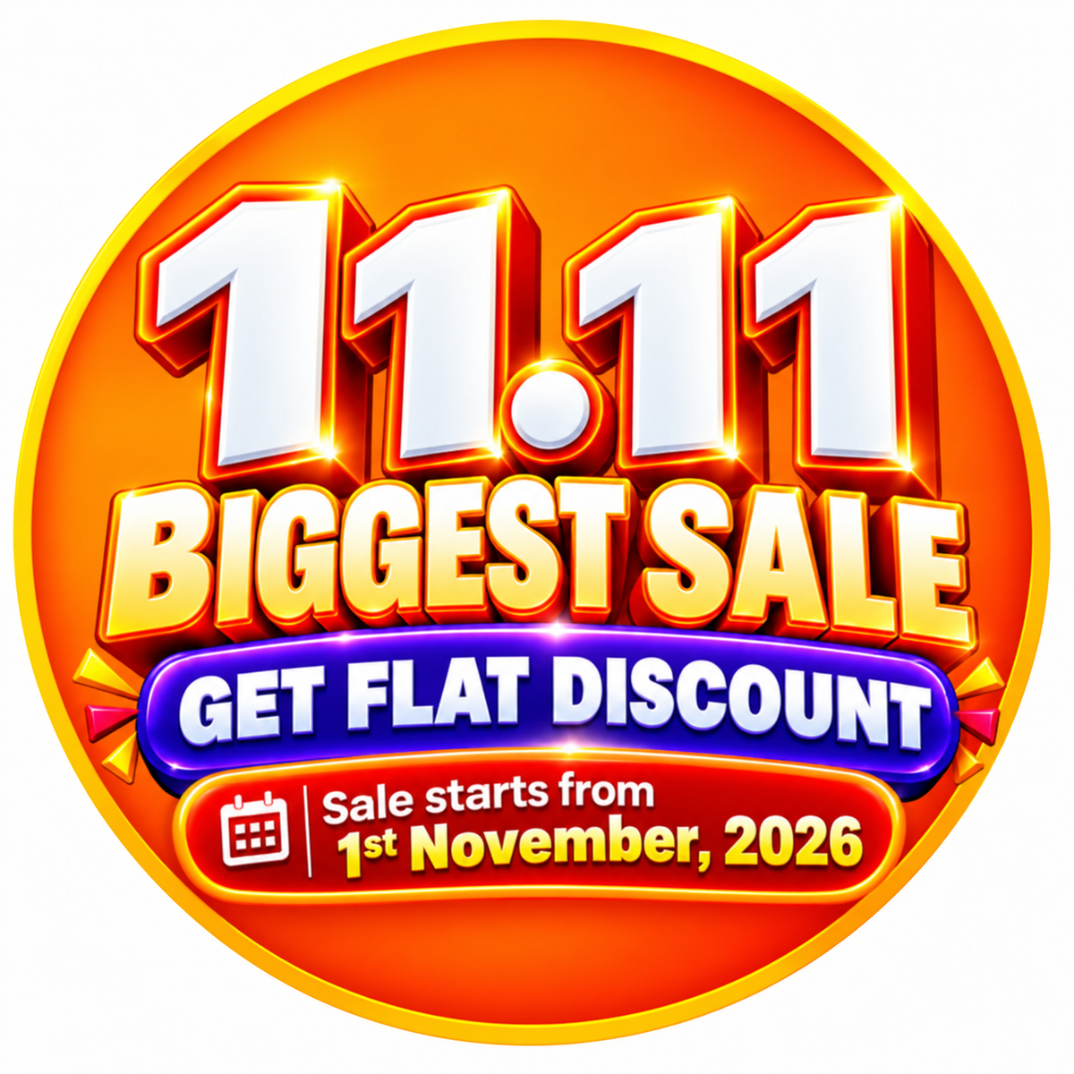 11.11 sale