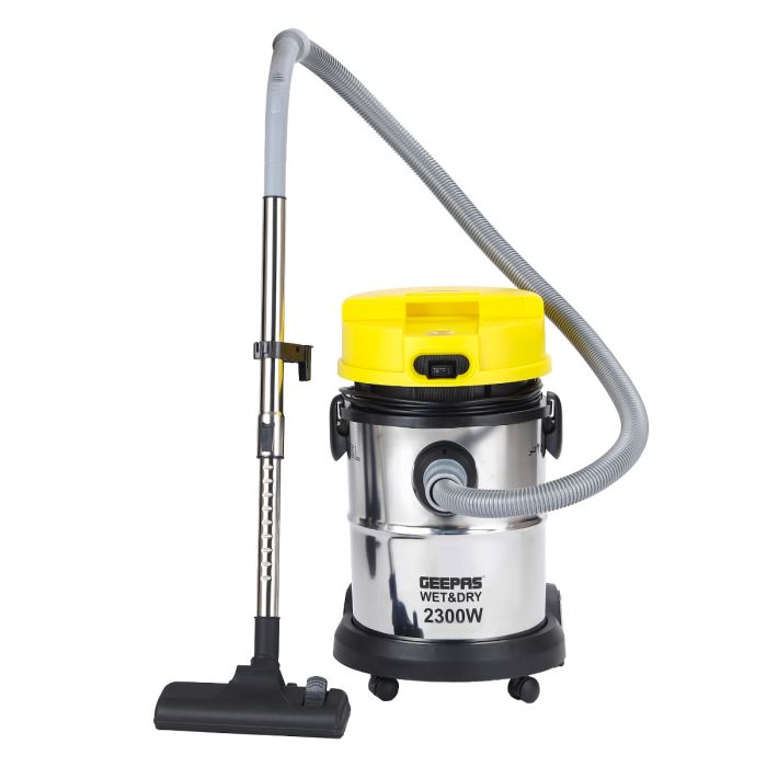 Geepas wet & dry Stainless Steel  Vacuum Cleaner GVC 19011