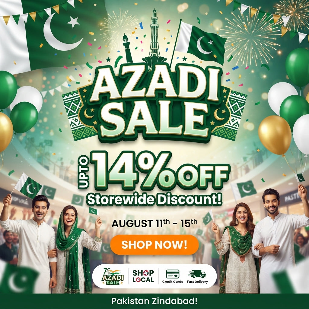 Azadi Sale – Up to 14% Off