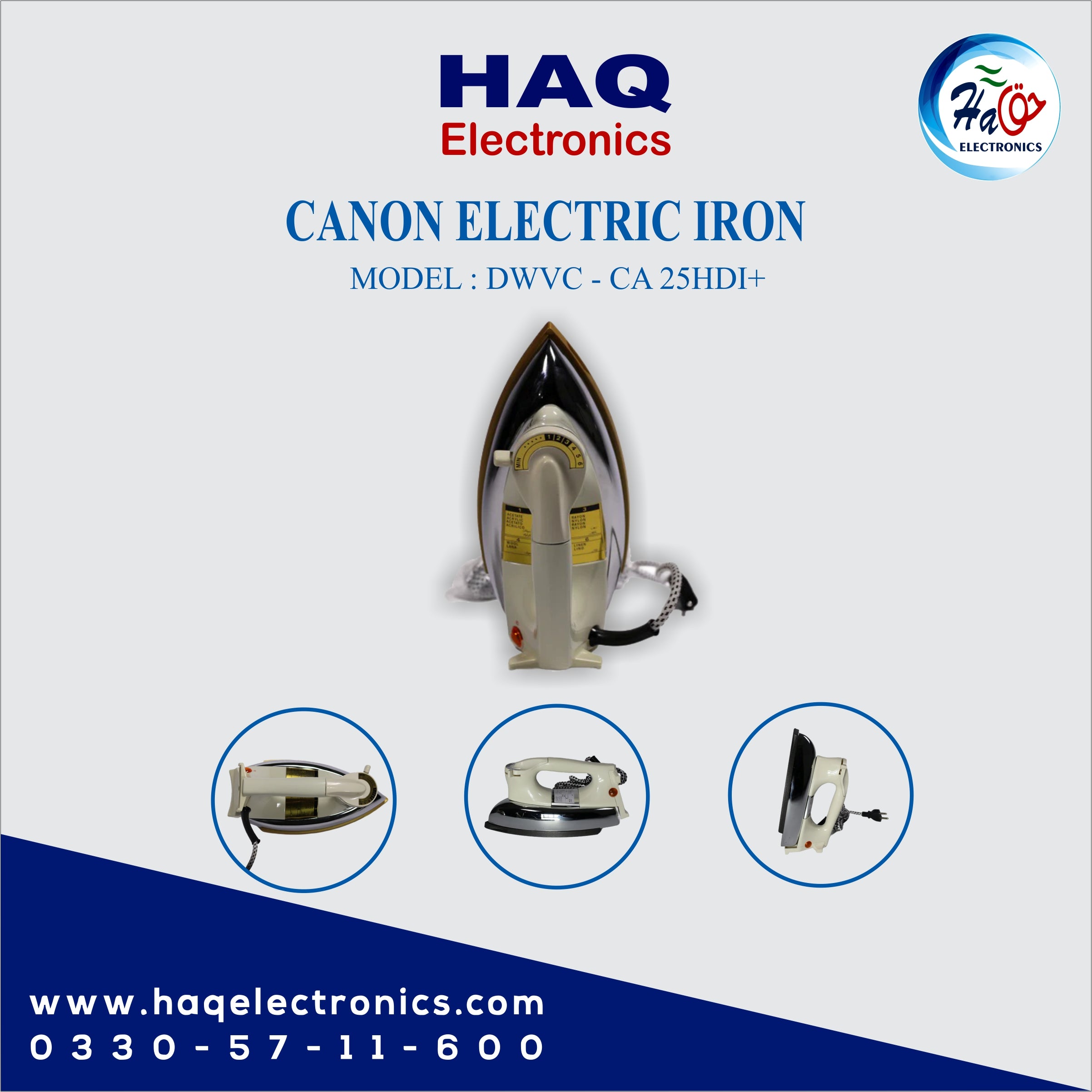Canon Electric Iron CA - 25HDI