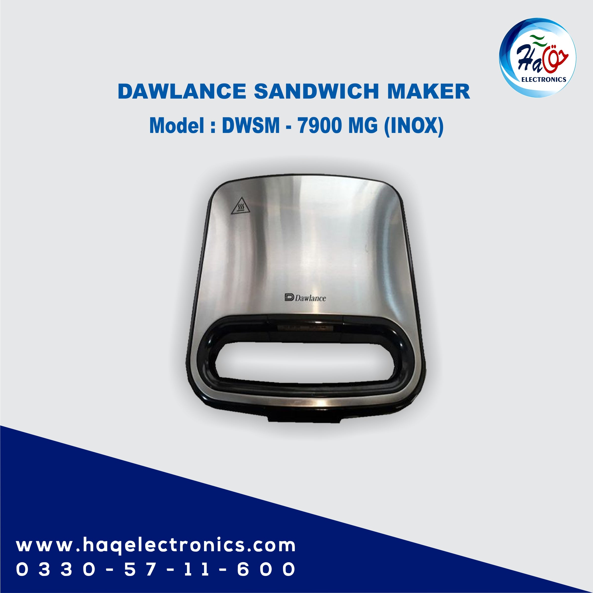 Dawlance Sandwich Maker DWSM-7900 MG (INOX)