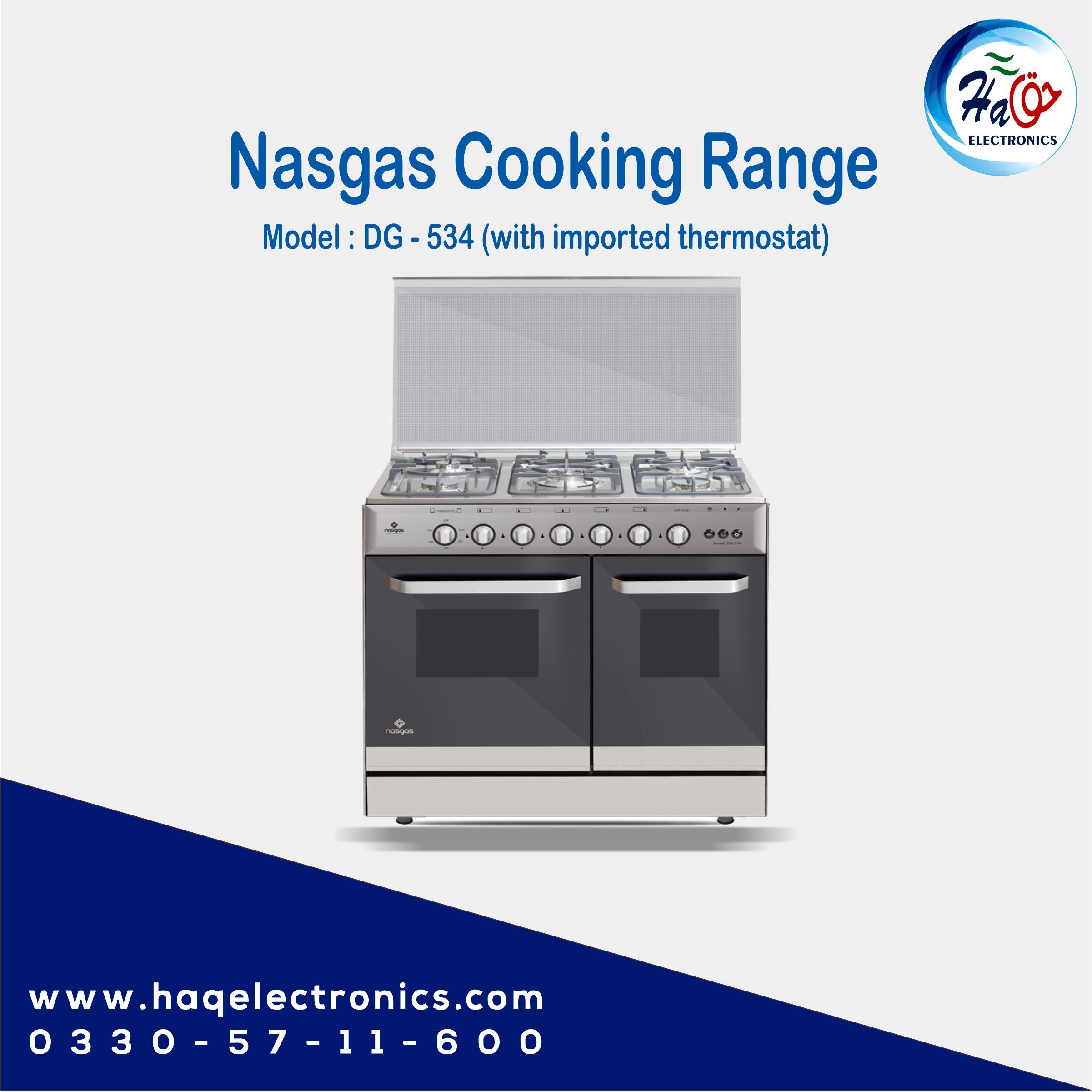 Nasgas Cooking Range DG-534