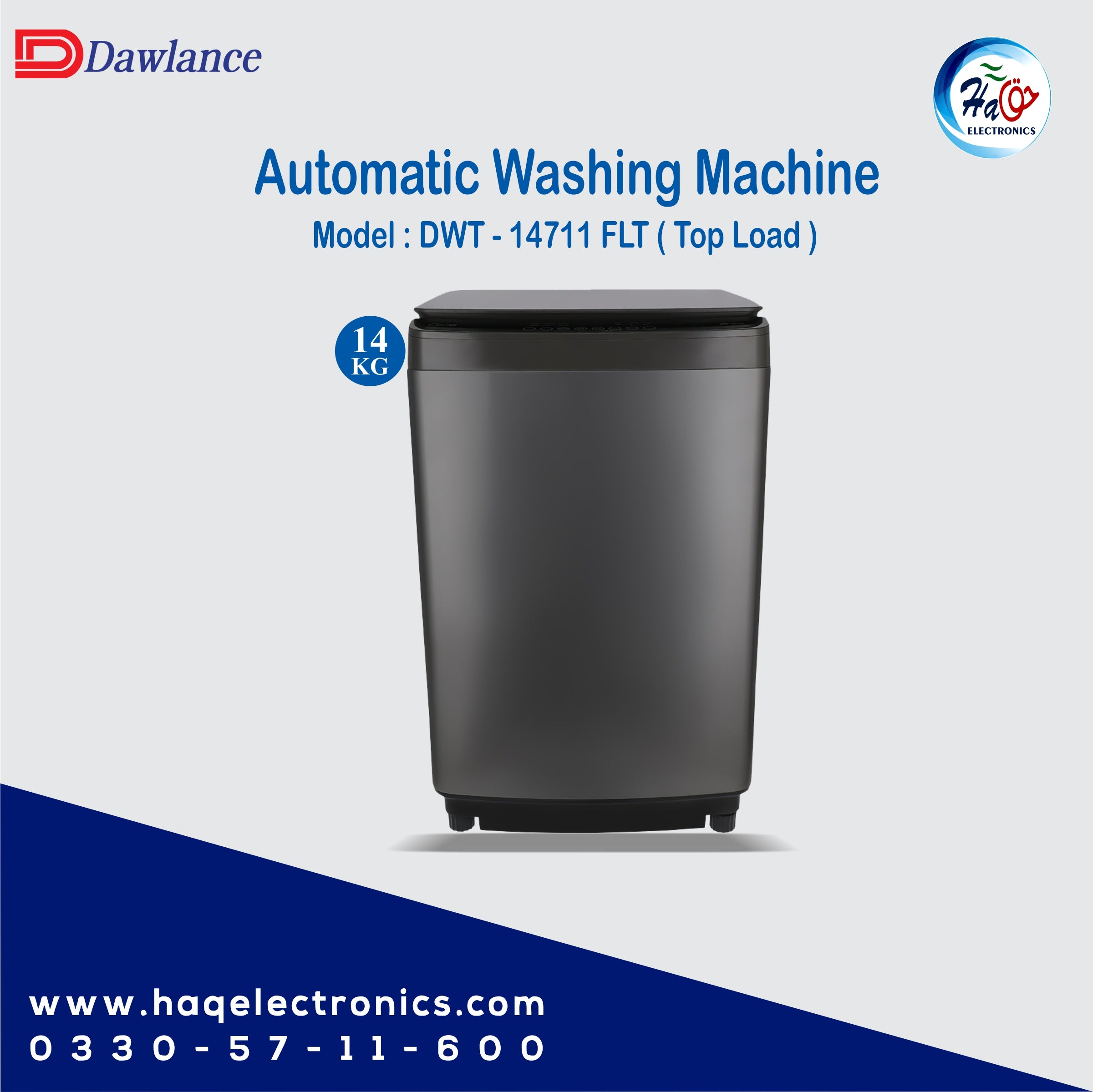 Dawlance Automatic Washing Machine DWT-14711 FLT