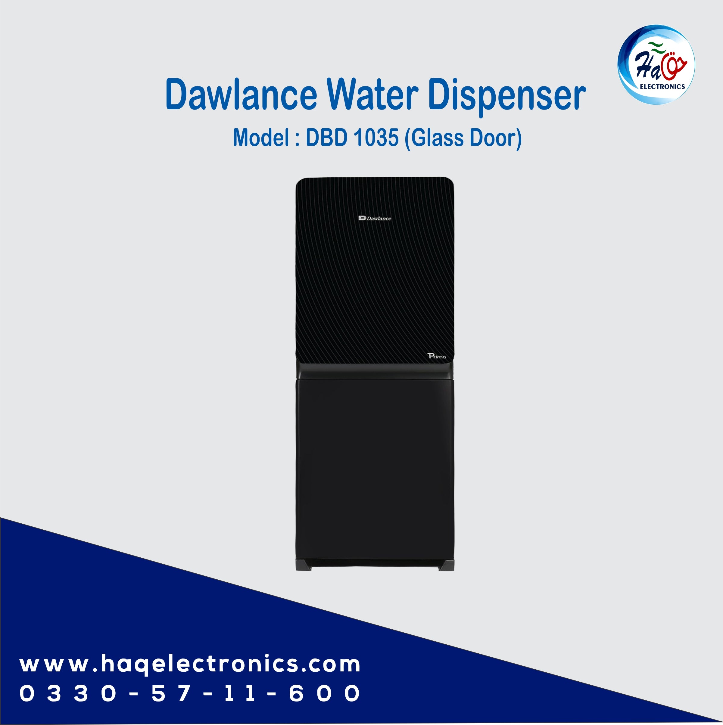 Dawlance DBD-1035 Glass Door Bottom Load Water Dispenser