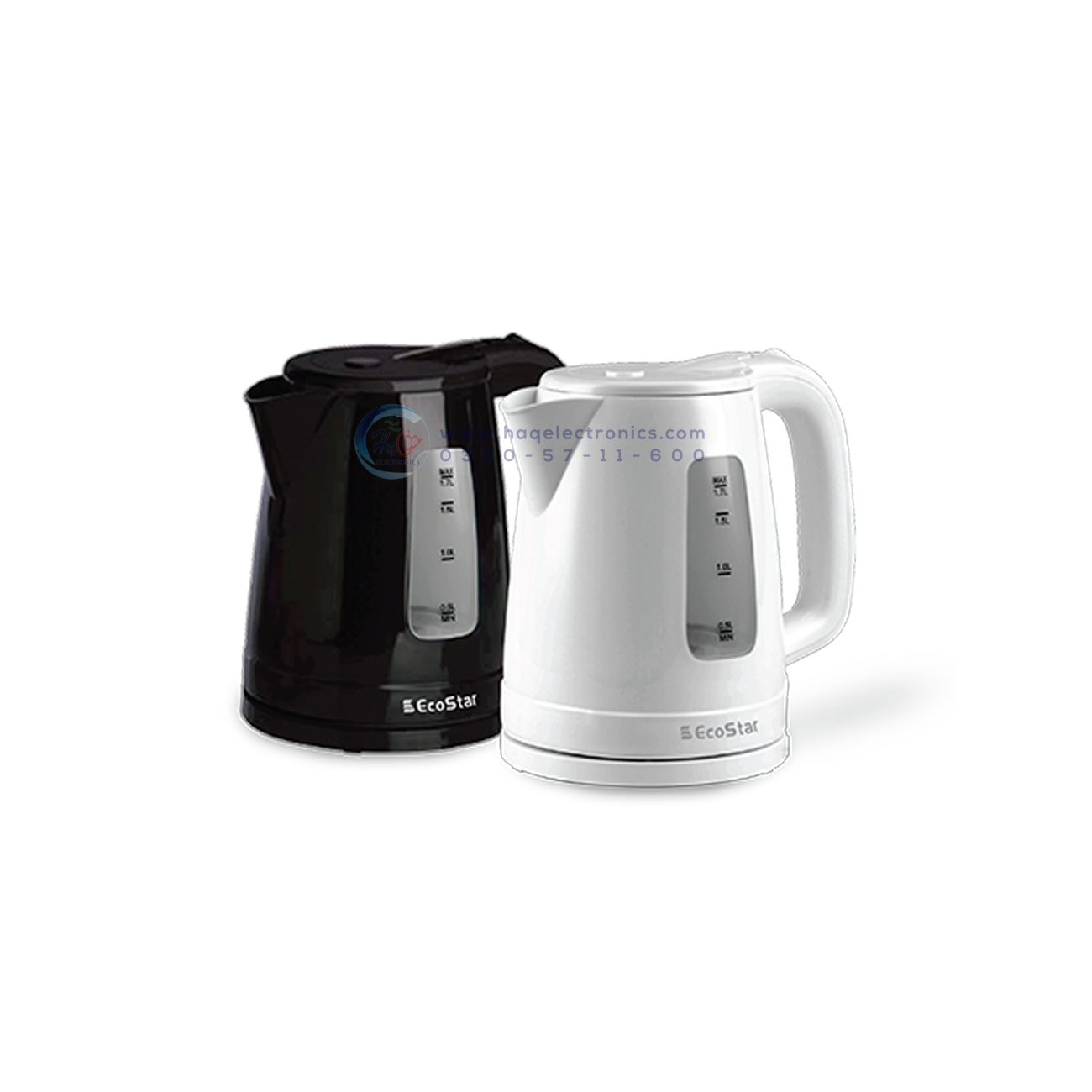 Eco Star Electric Kettle EH-KE110-W/B