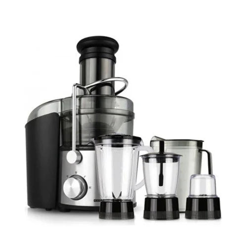 Geepas Juice Extractor, Silver/Black, GJE46014