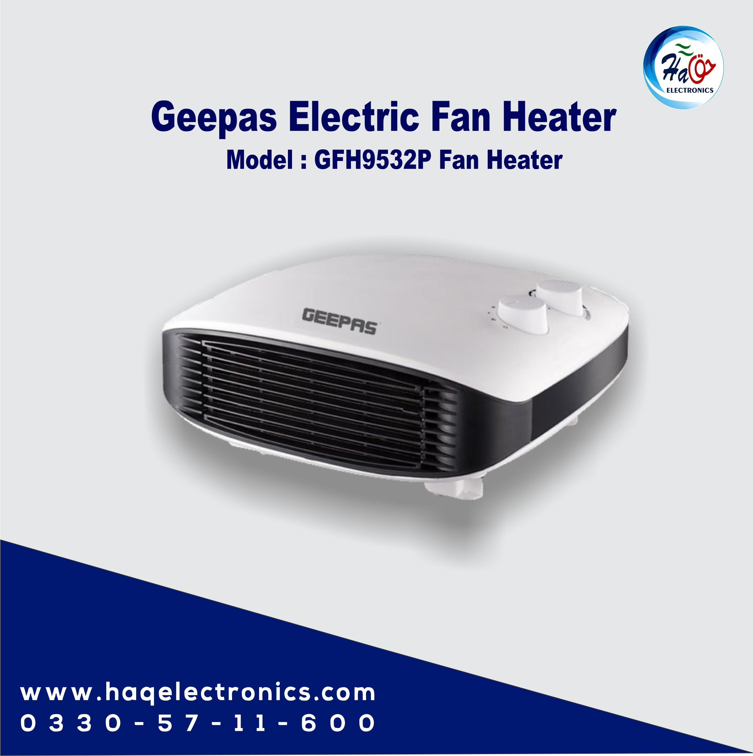 Geepas Electric Fan Heater GFH9532P