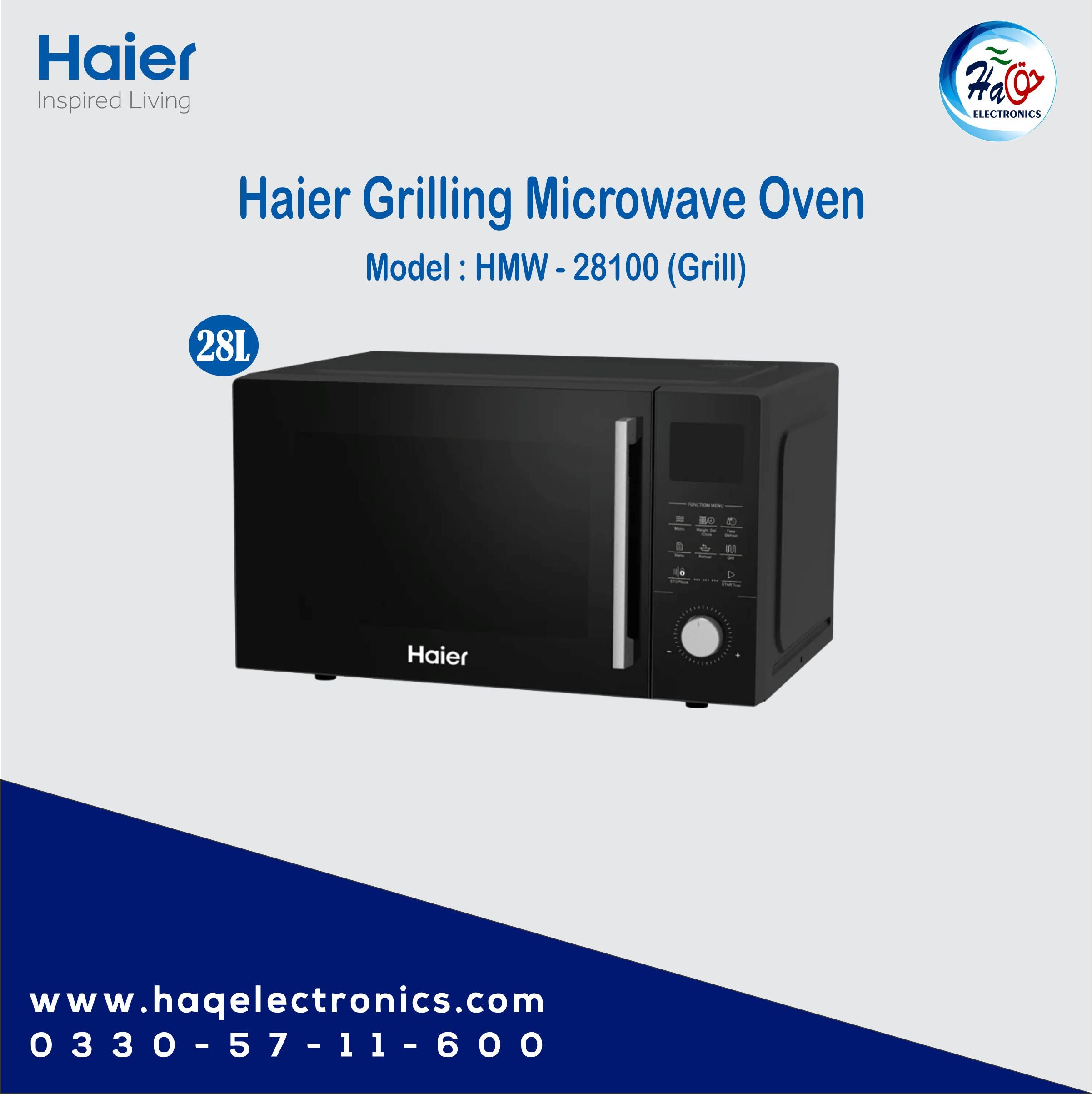 Haier Grill Microwave Oven HMW-28100