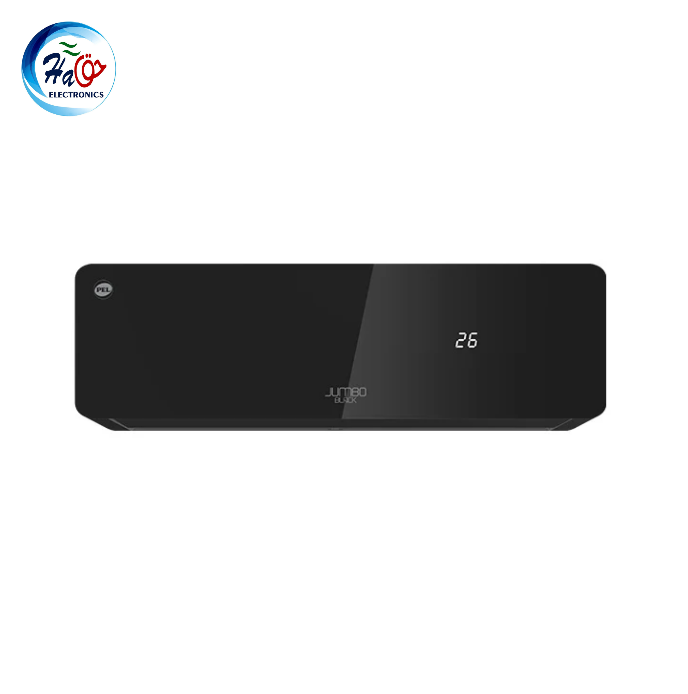 PEL Inverter Split AC 18K Jumbo Black – WiFi, Hot & Cold