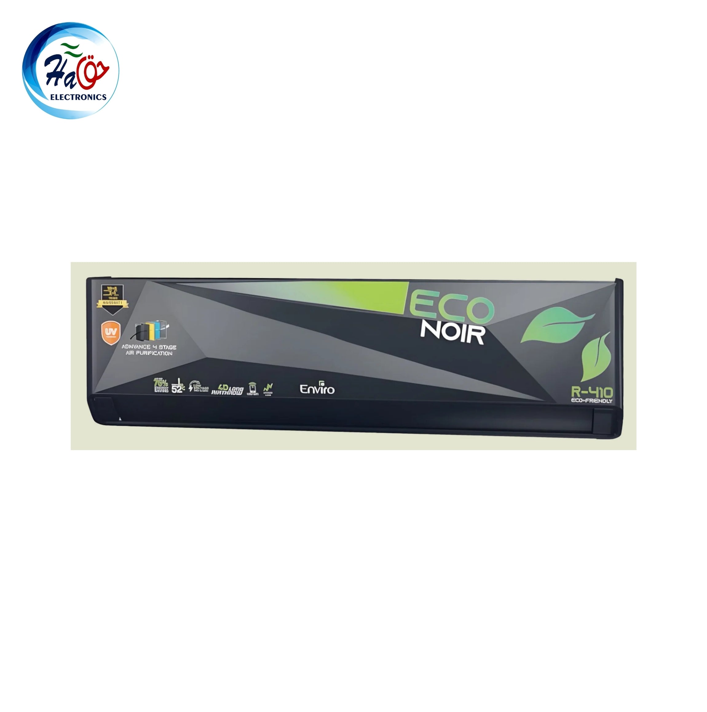 Enviro Split AC 18NP Noir Pro – 1.5 Ton – Inverter – Heat & Cool – Energy Efficient