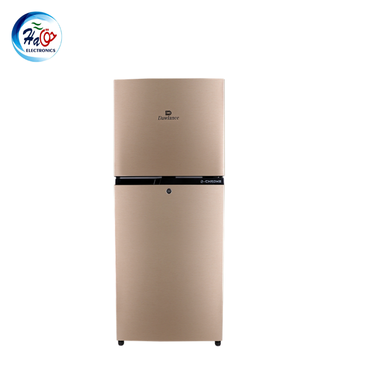 Dawlance REF 9140 E Chrome double door refrigerator energy efficient stylish fridge
