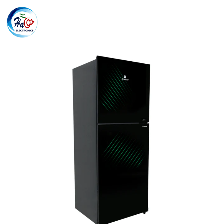 Dawlance REF 9178 GD INV Acce Pro Meadow Green glass door inverter refrigerator premium fridge