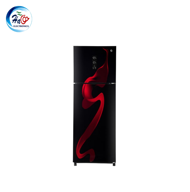 PEL 6360 INV flat glass inverter double door refrigerator energy efficient fridge