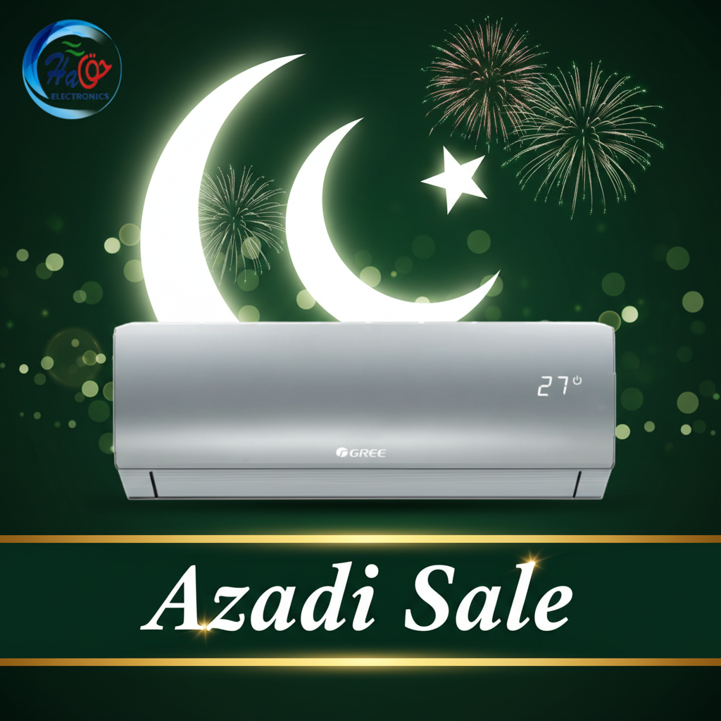 GREE SPLIT AC 18PITH14S – 1.5 Ton  Inverter Smart Heat & Cool Air Conditioner