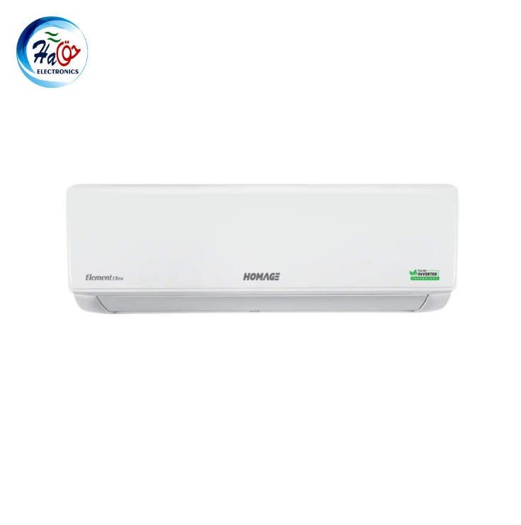 Homage Split AC HES-1822S Element Ultra 1.5 Ton T3 inverter air conditioner heat and cool energy efficient R410 gas wall mounted AC smart cooling system