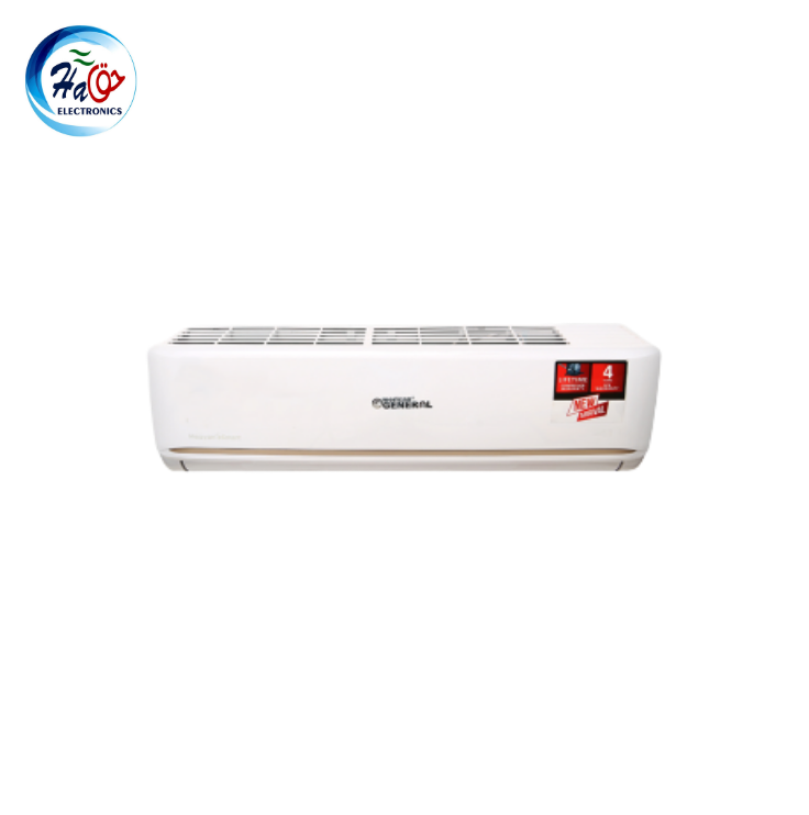 A General Split AC Heaven ESmart 12K Plus 1 Ton inverter air conditioner white wall mounted indoor unit Pakistan
