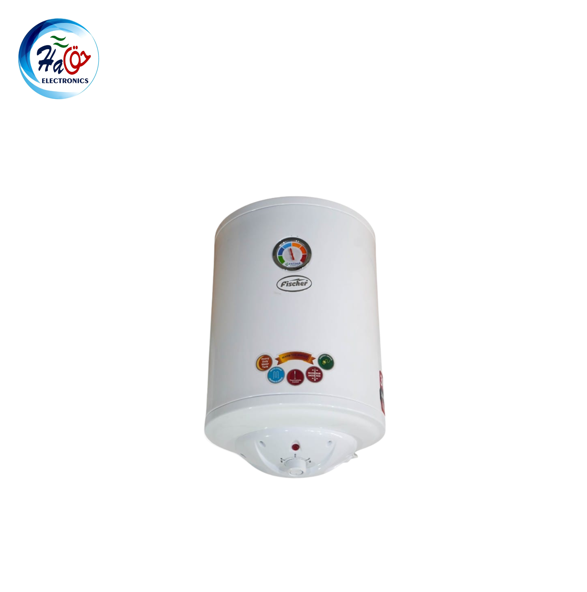FISCHER ELECTRIC GEYSER ICS FE 30L compact wall mounted electric water heater with ABS body and fast 2000W heating system