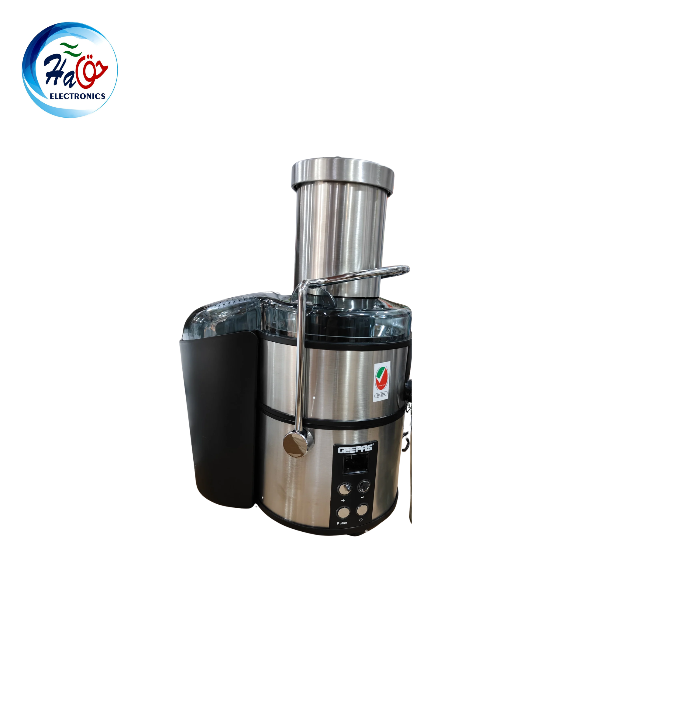 GEEPAS BLENDER 46018 multi-function kitchen blender and juicer system with stainless steel blades and heavy-duty motor base