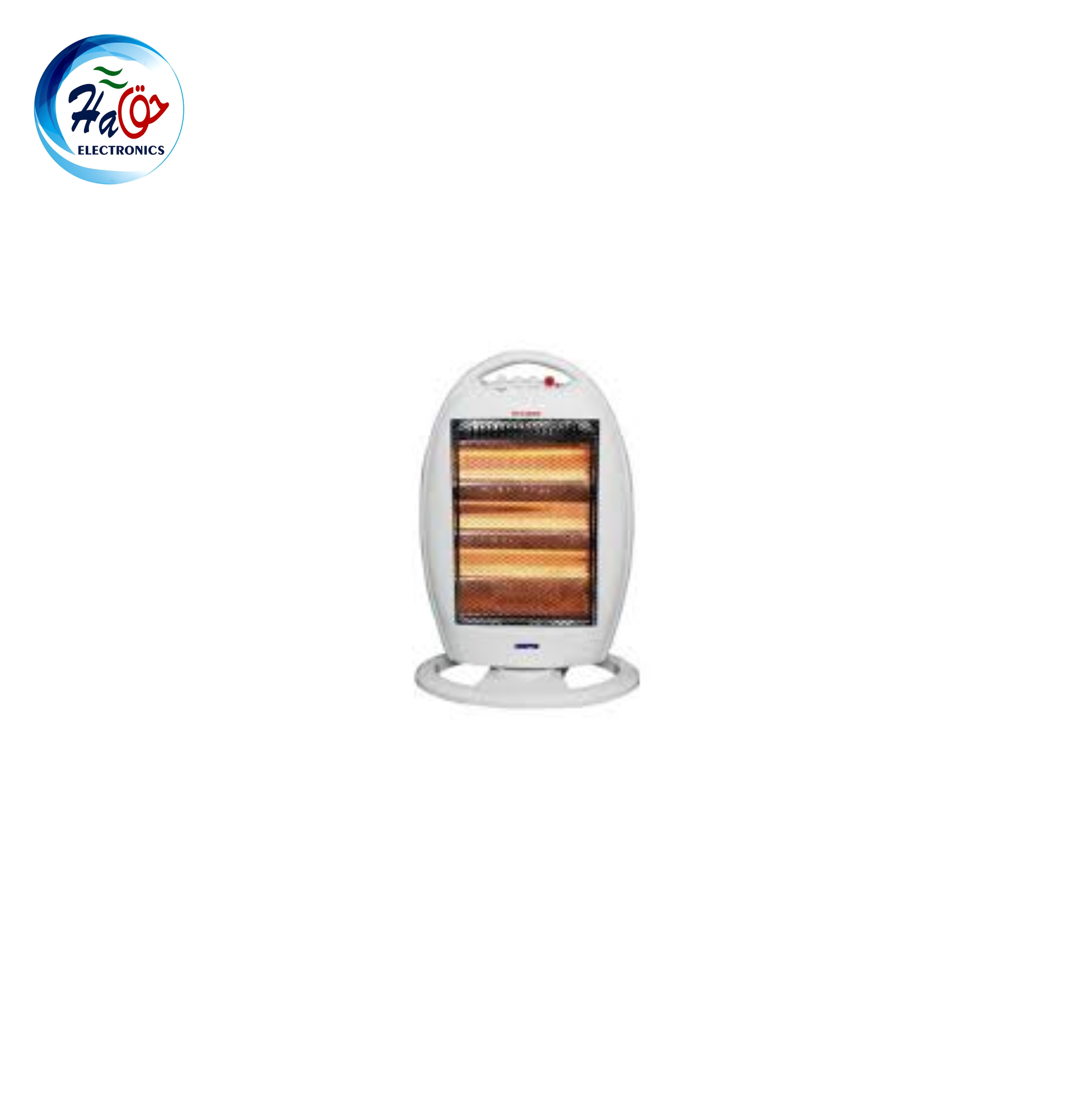GEEPAS HEATER 9508 portable halogen room heater with adjustable heating levels and safety protection system