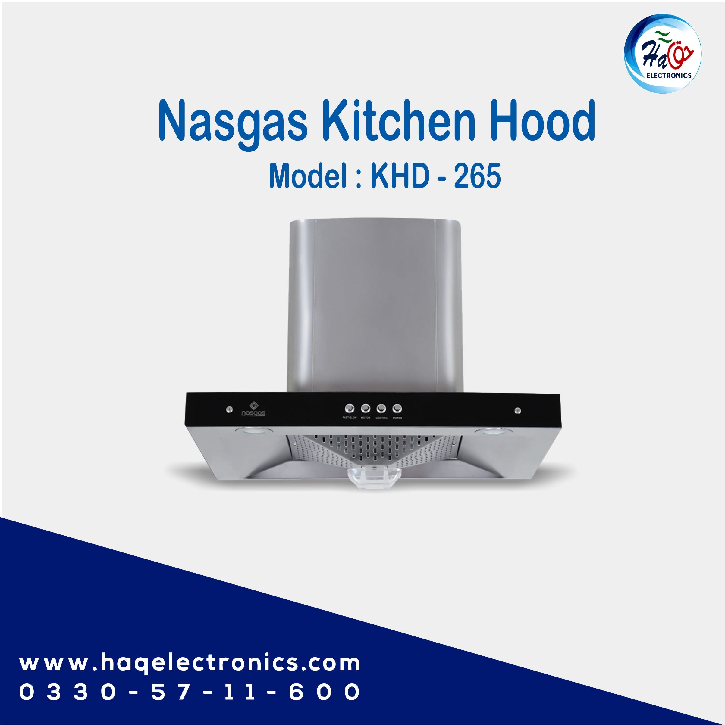Nasgas kitchen hoods KHD-265