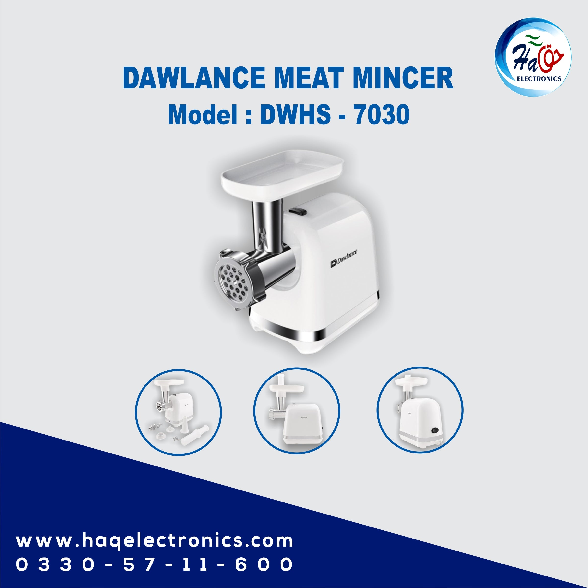 Dawlance Meat Mincer DWMM-6001W