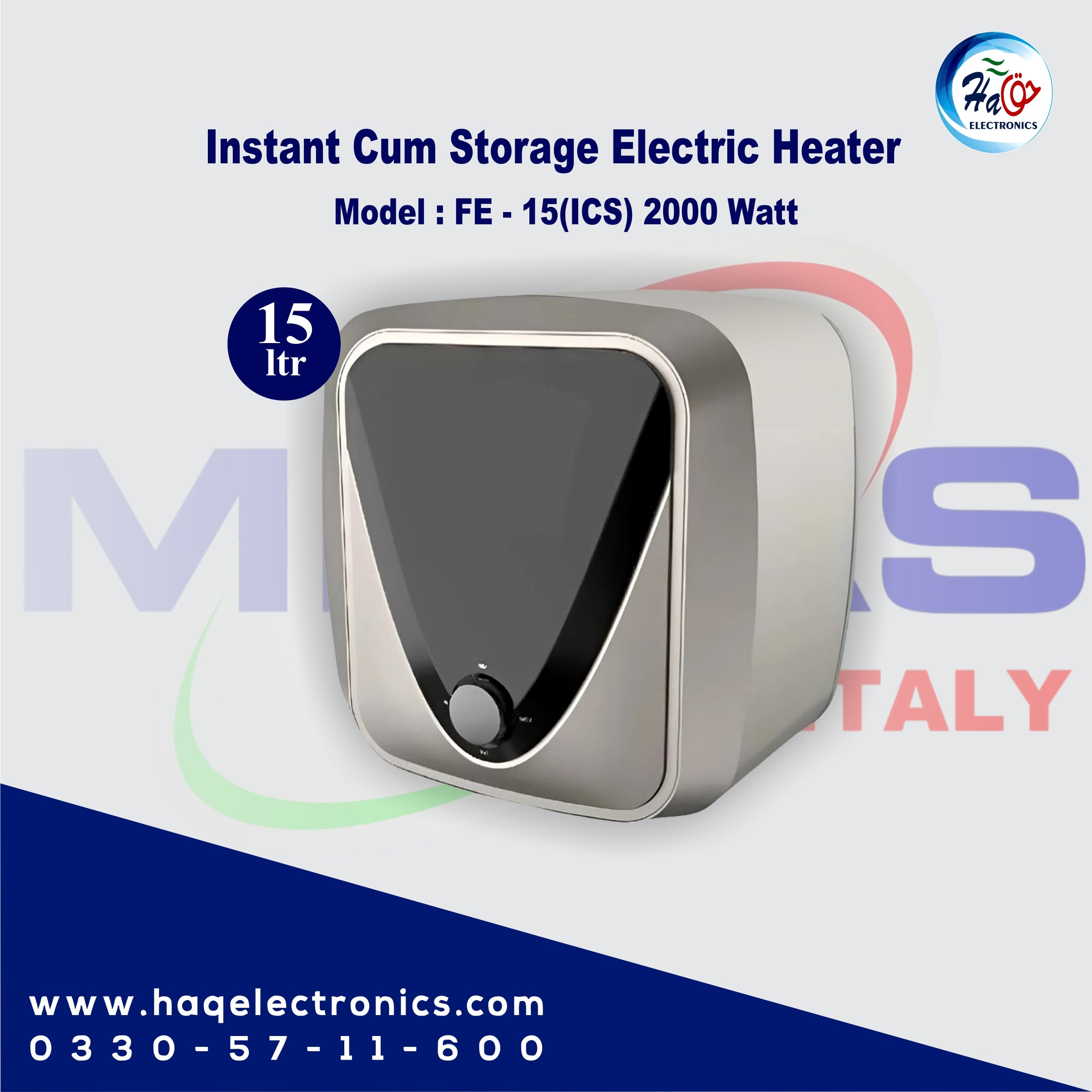 Midas Instant Cum Storage Electric Water Heater -15 Liters