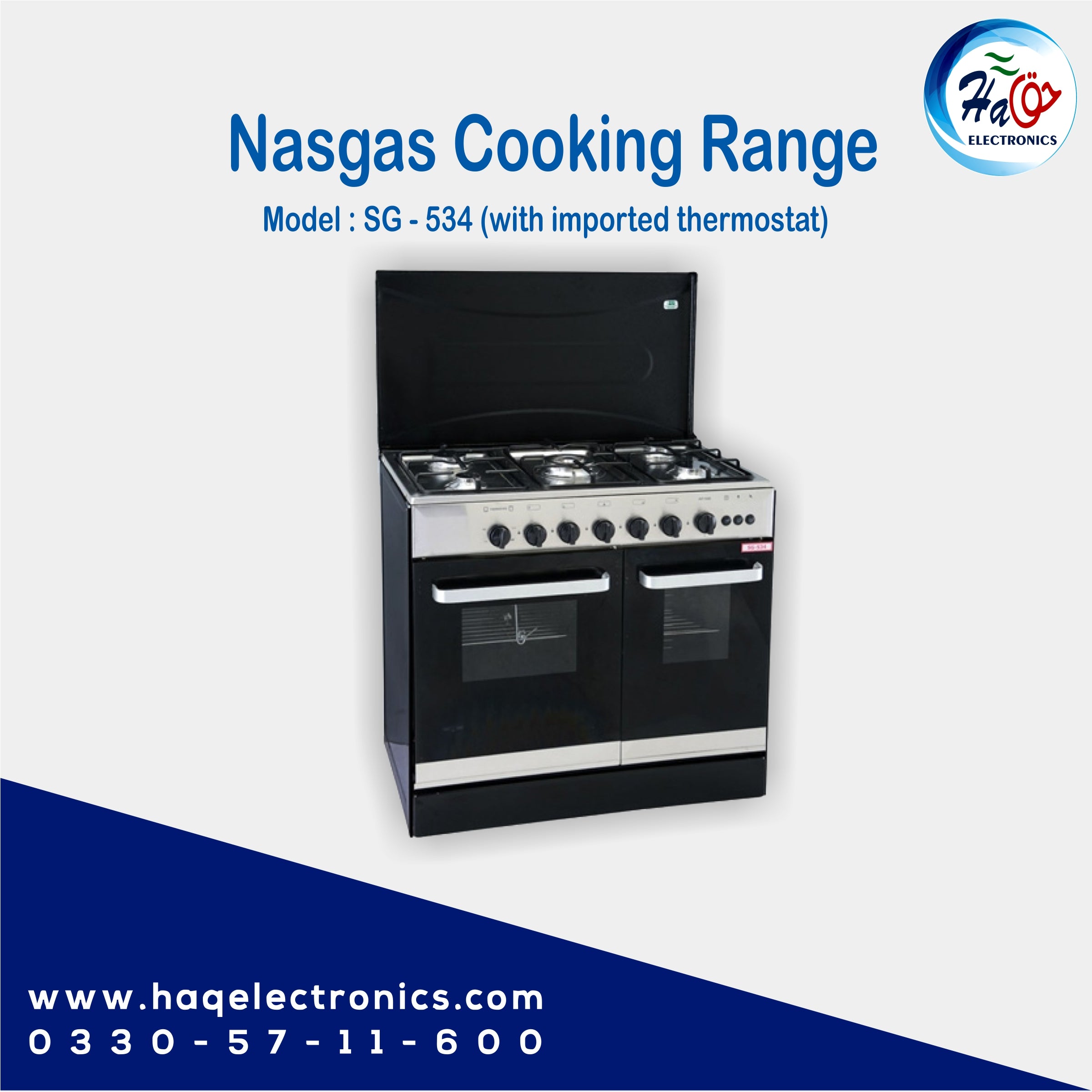 Nasgas Cooking Range SG-534