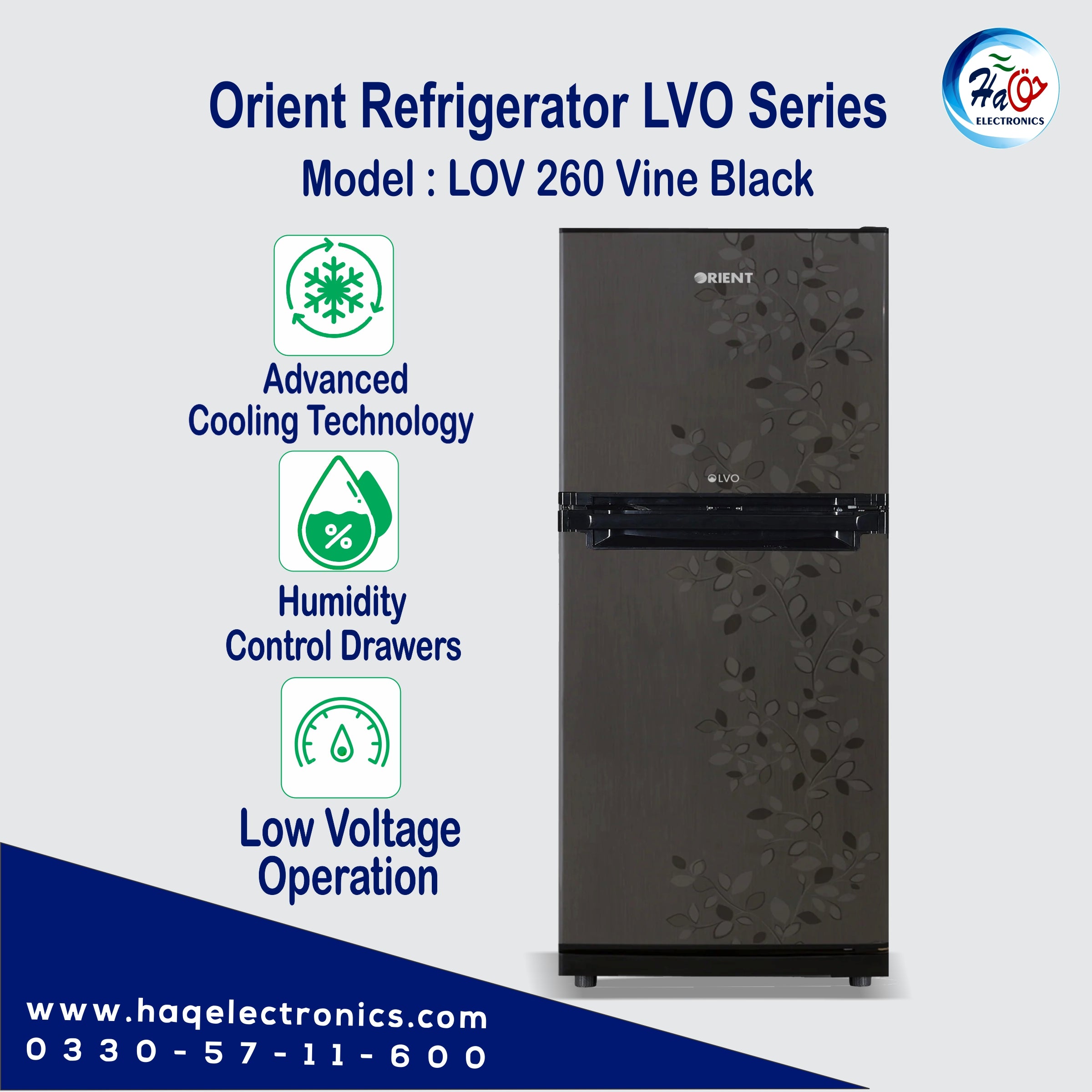 Orient Refrigerator LVO VCM 260 Ltr Vine Red