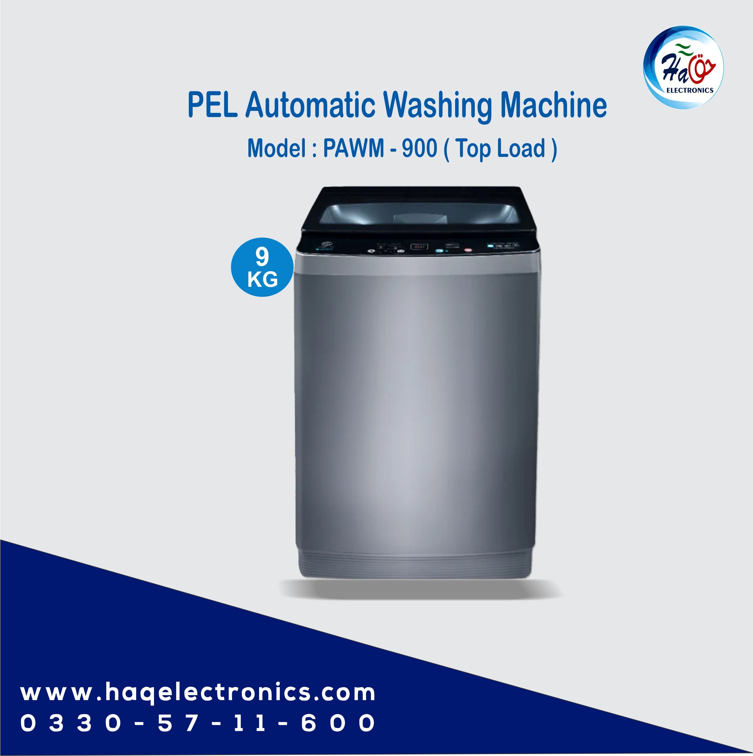 PEL Washing Machine Fully Auto PAWM - 900
