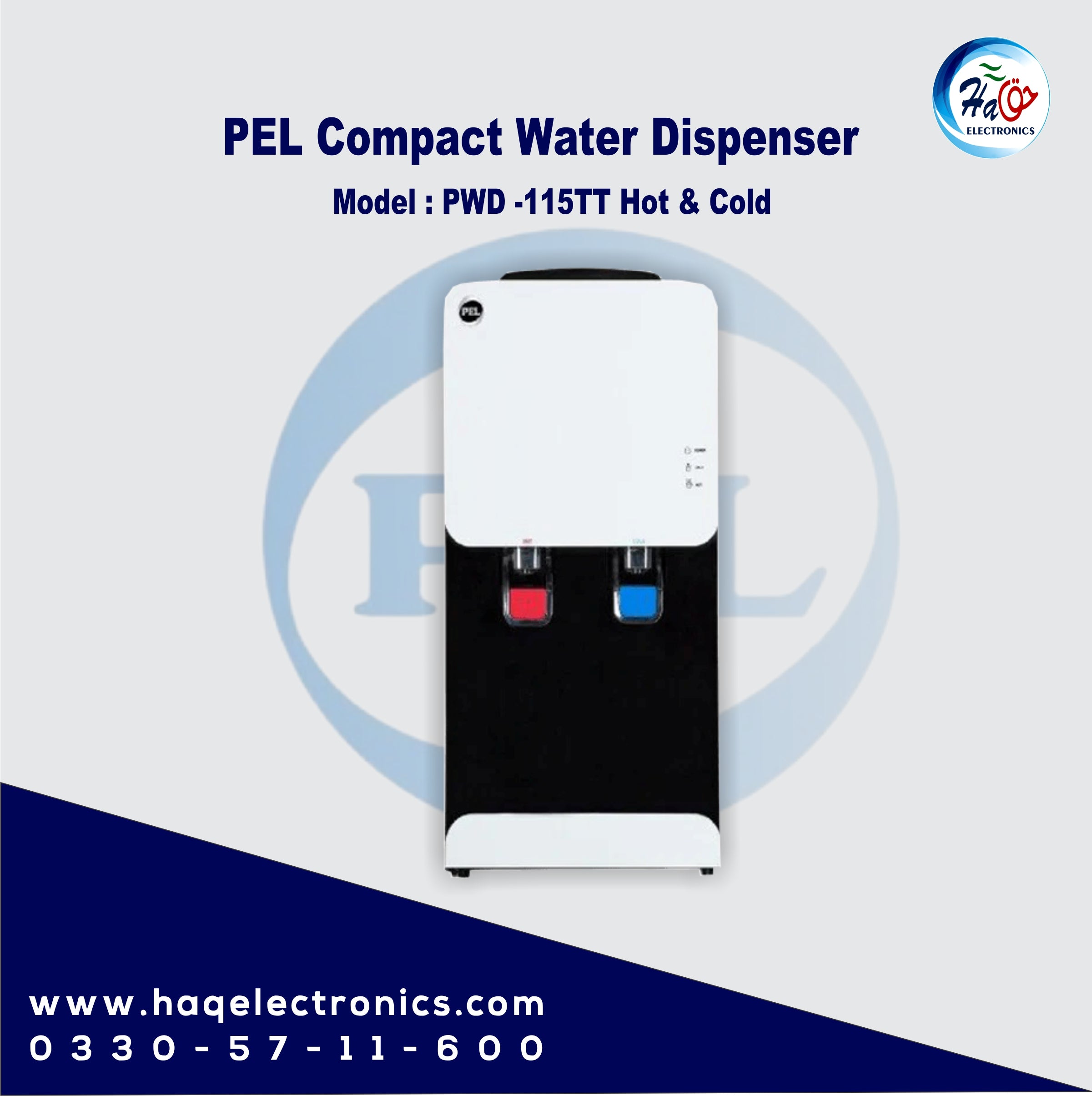 PEL Table Top Classic 115 Water Dispenser - Compact Water Dispenser