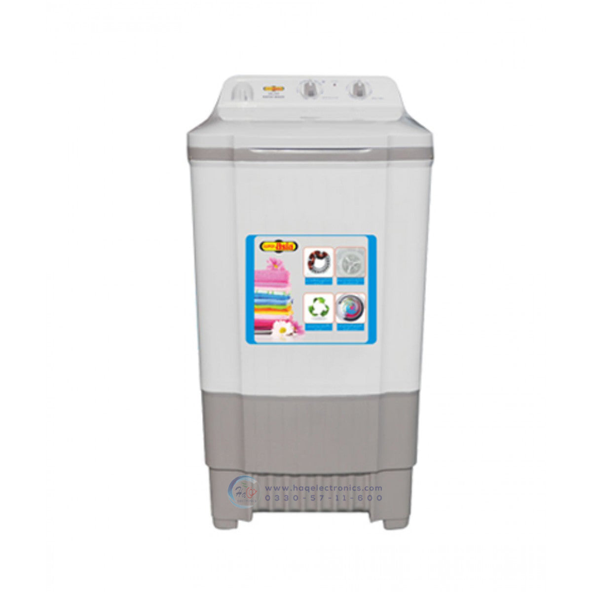 Super Asia Washing Machine SA-255 (Rapid Wash)