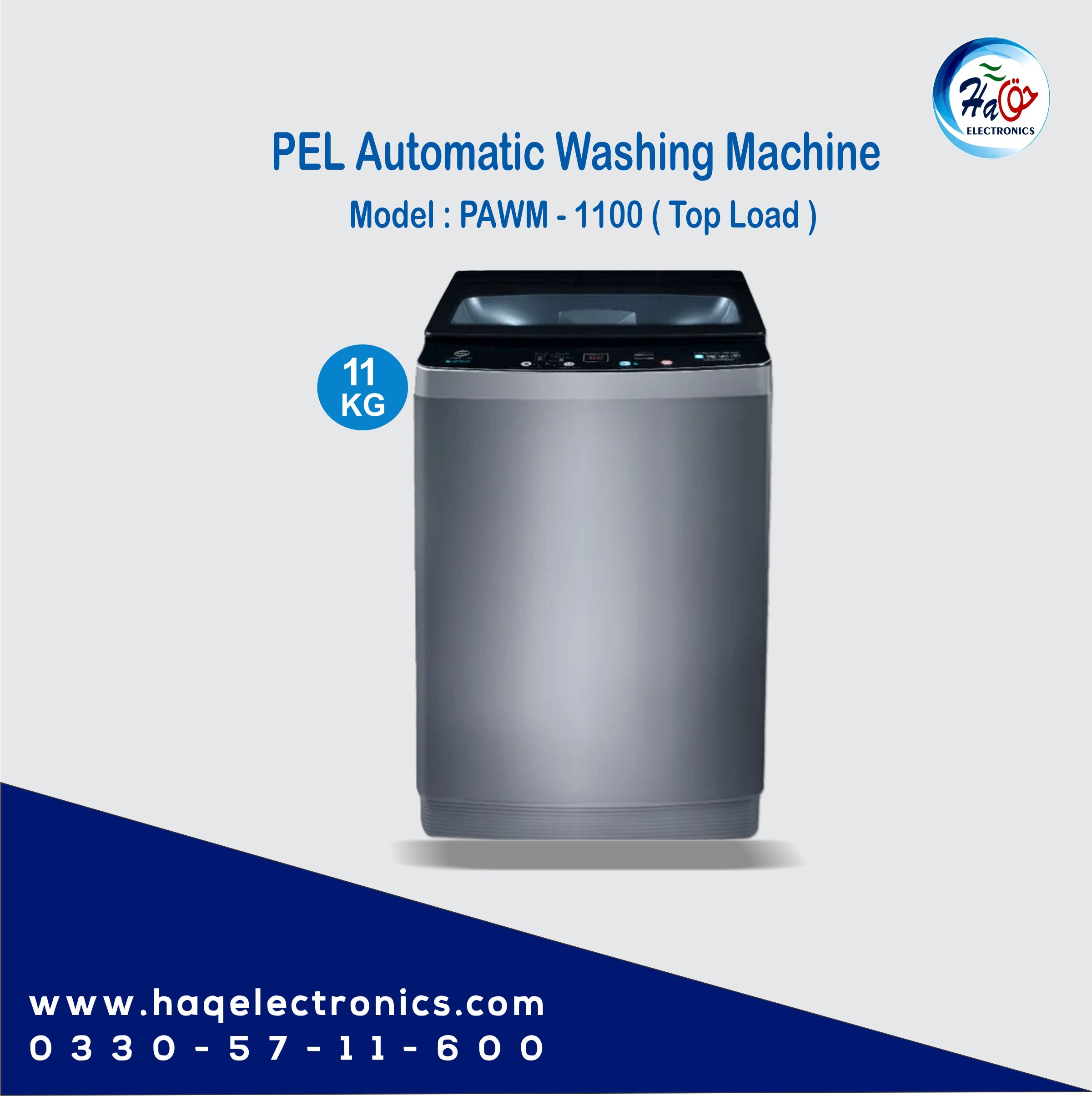 PEL Washing Machine Fully Auto PAWM - 1100
