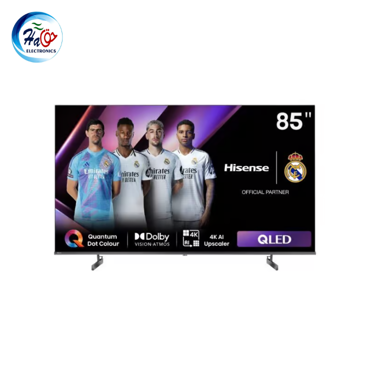 Hisense 85Q6N QLED 4K Smart TV – VIDAA OS – Dolby Vision & Atmos – Bezel-Less Display