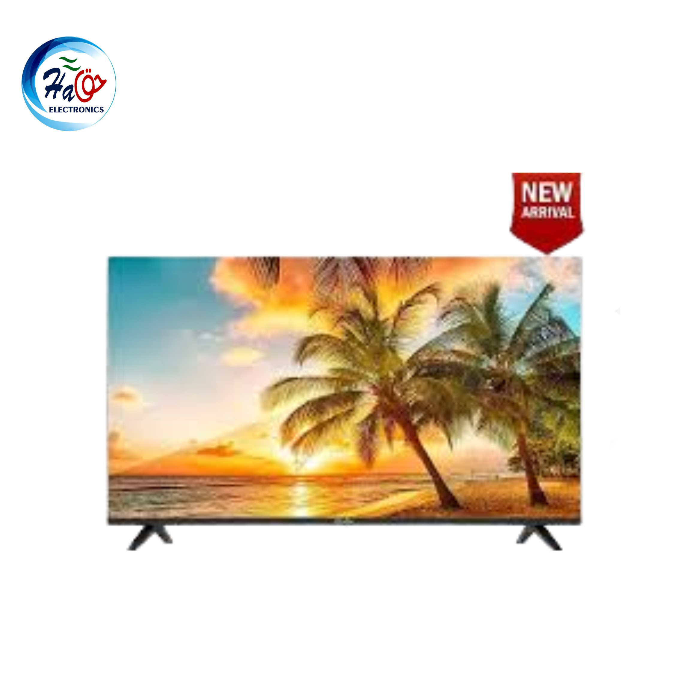 Eco Star LED 32Q873 32 inch smart HD LED TV slim design black display