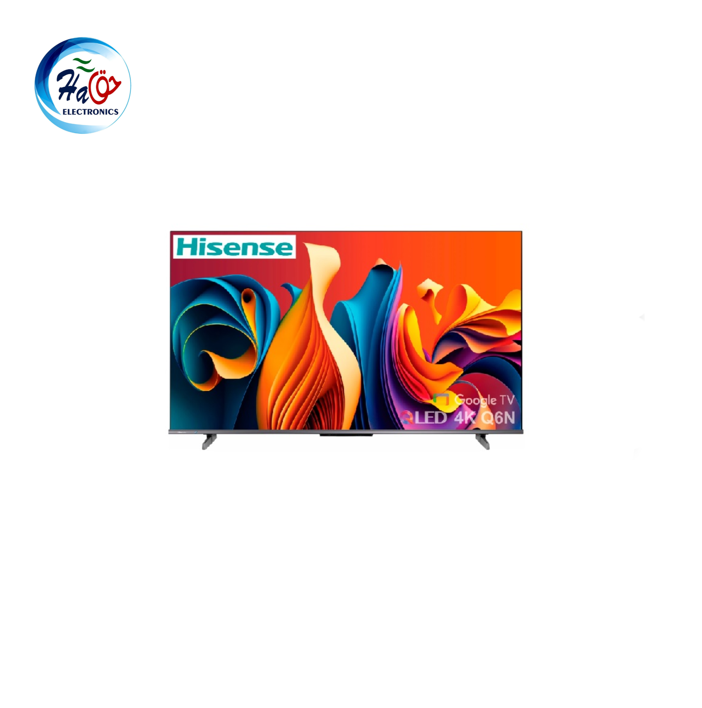 Hisense 43Q6N 43 inch 4K UHD Smart QLED TV ultra HD slim bezel modern design