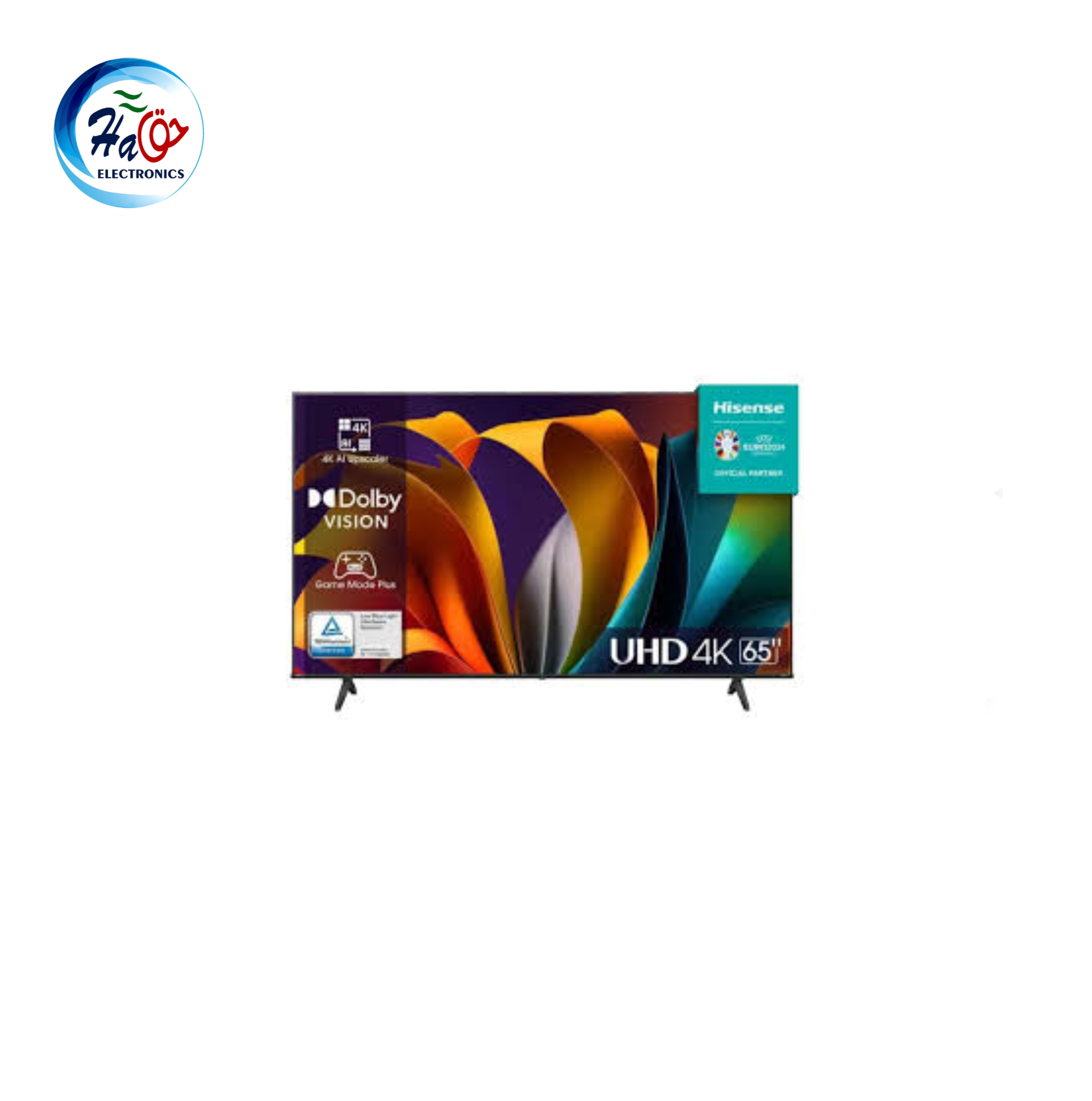 Hisense 65A6N 65 inch 4K UHD smart LED TV slim bezel large screen modern design